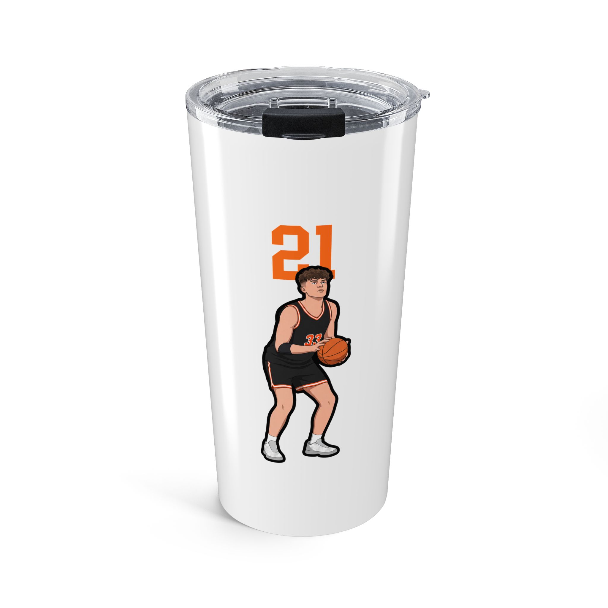 20oz Tumbler — character_number_top in Classic