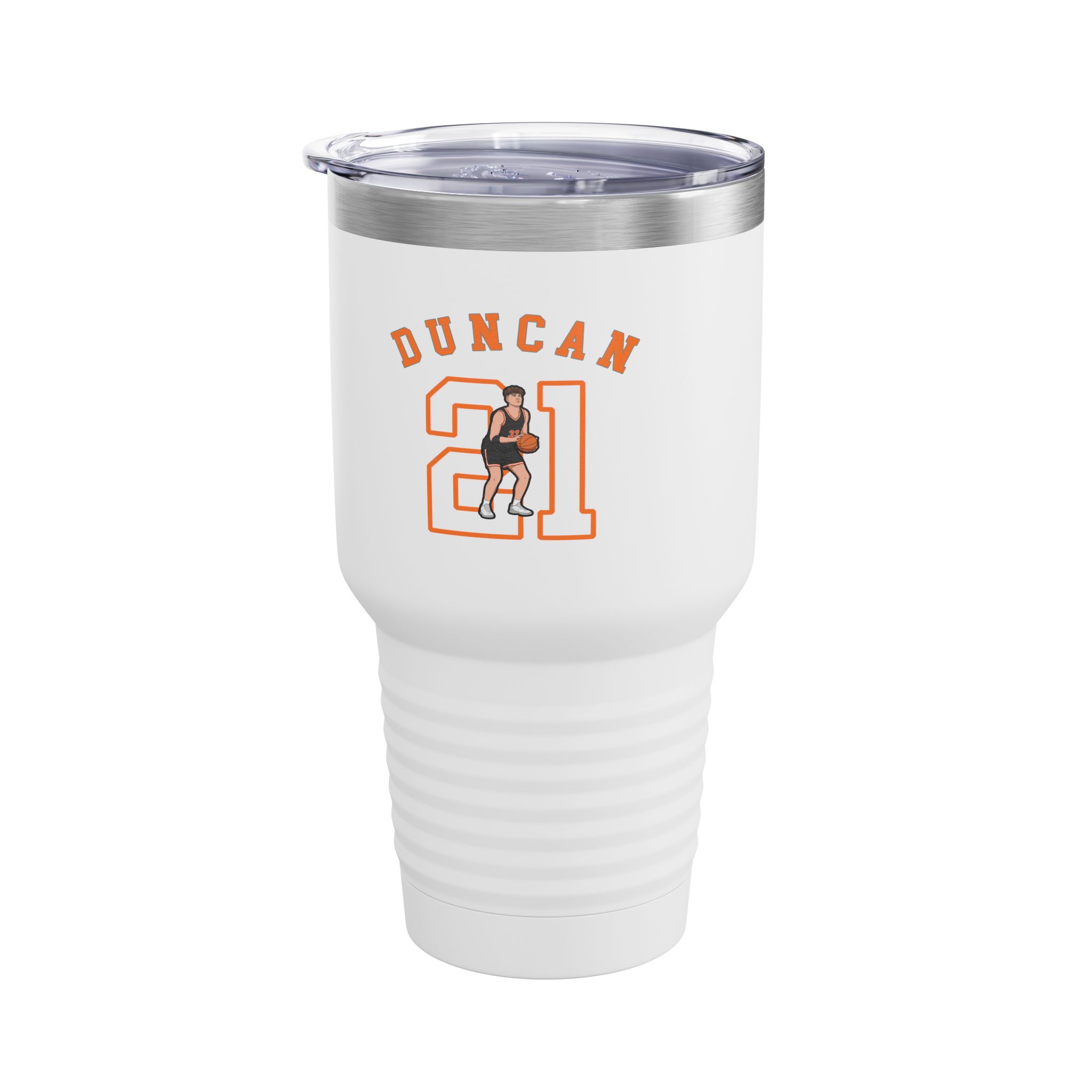 30oz Tumbler — character_shirsey_arch in White