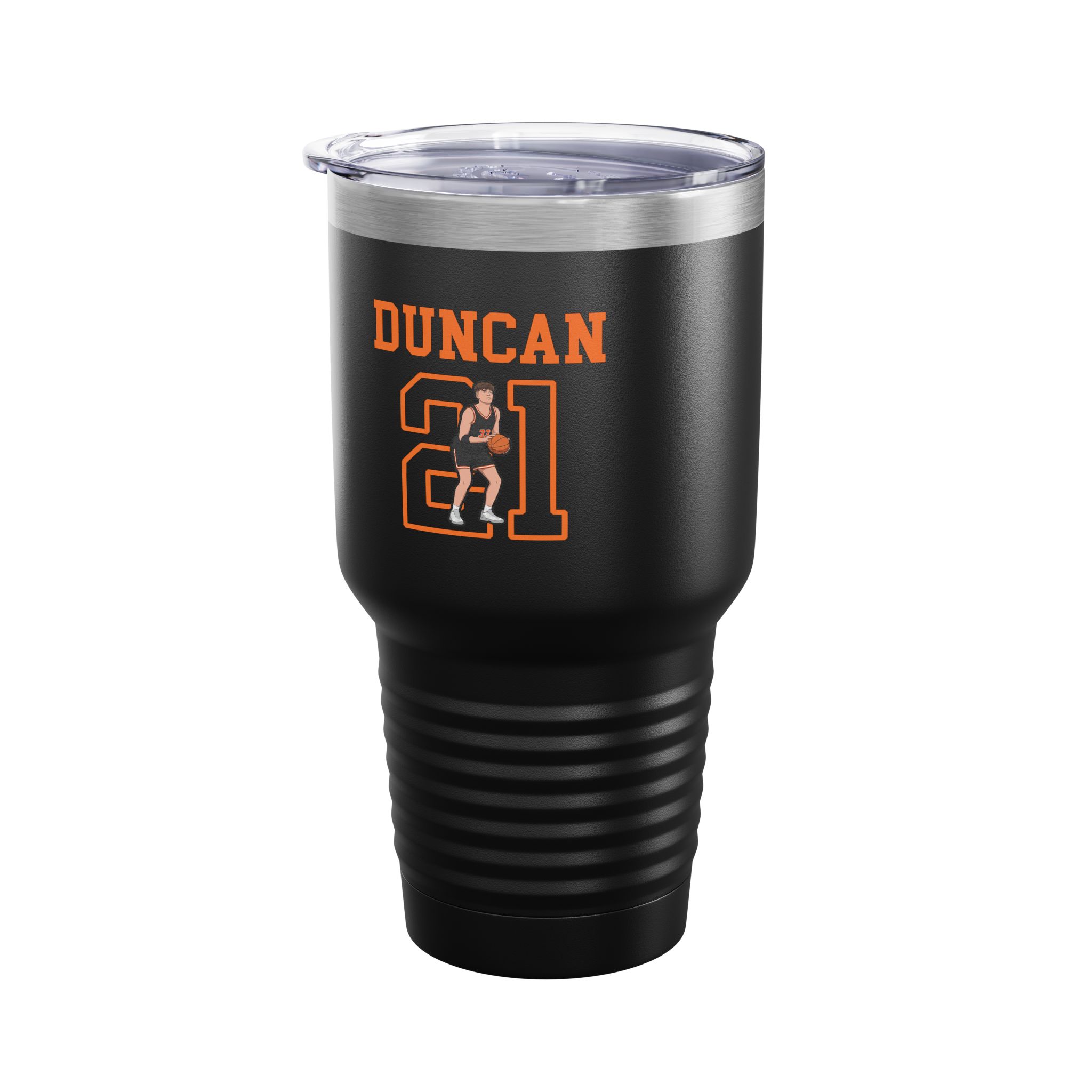30oz Tumbler — character_shirsey in Black