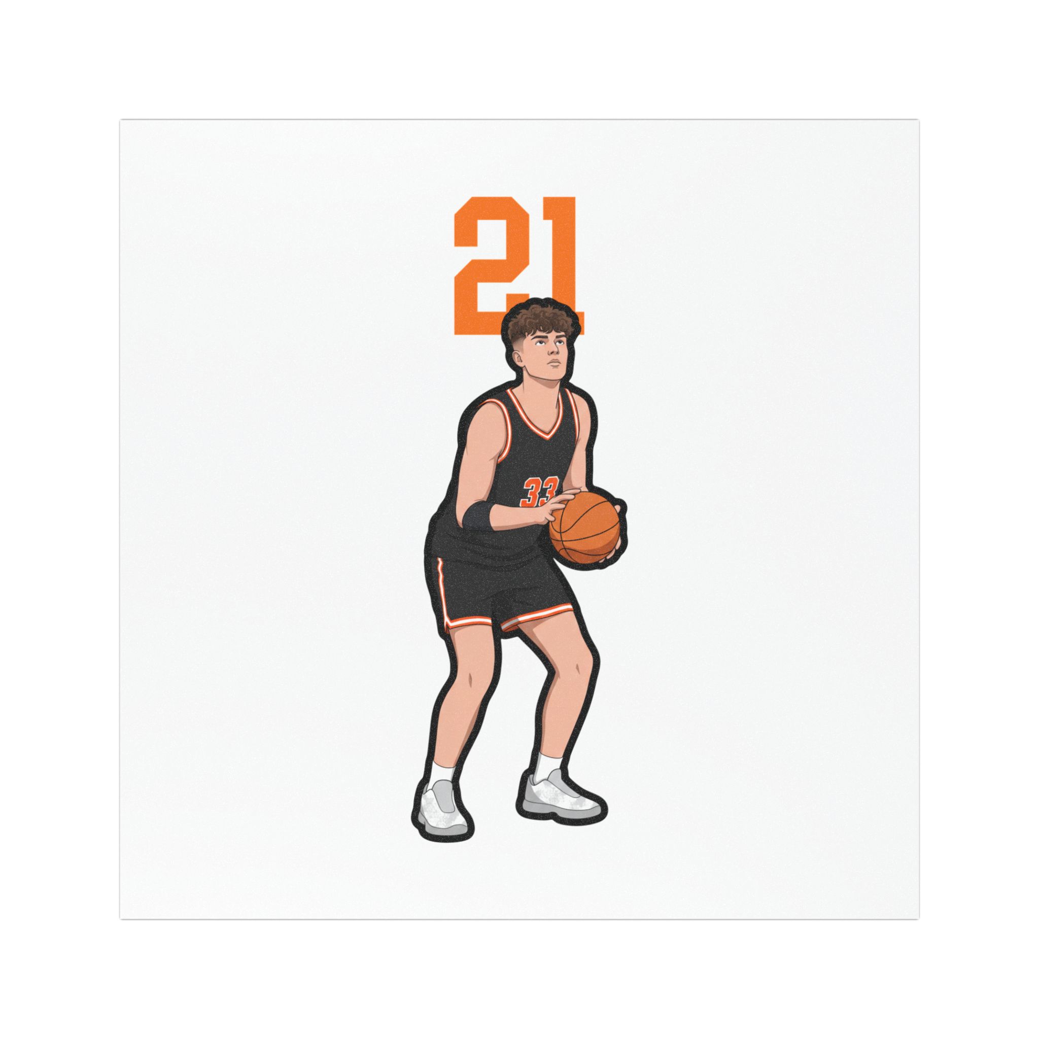 Car Magnets — character_number_top in Classic