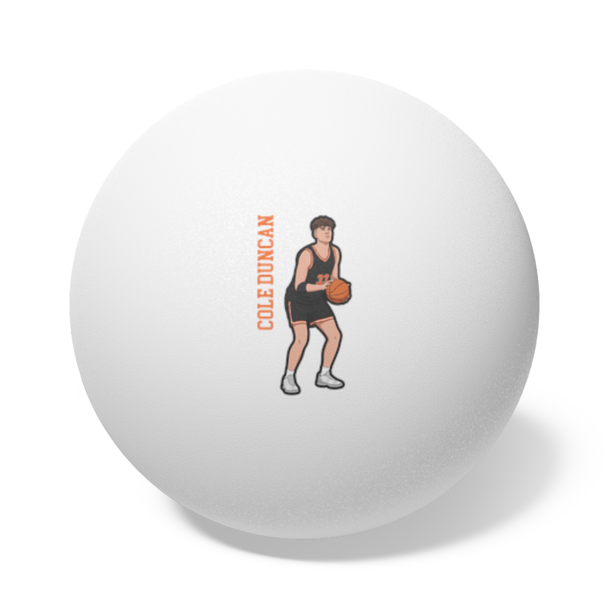 Ping Pong Balls, 6 pcs — character_name_vertical in White