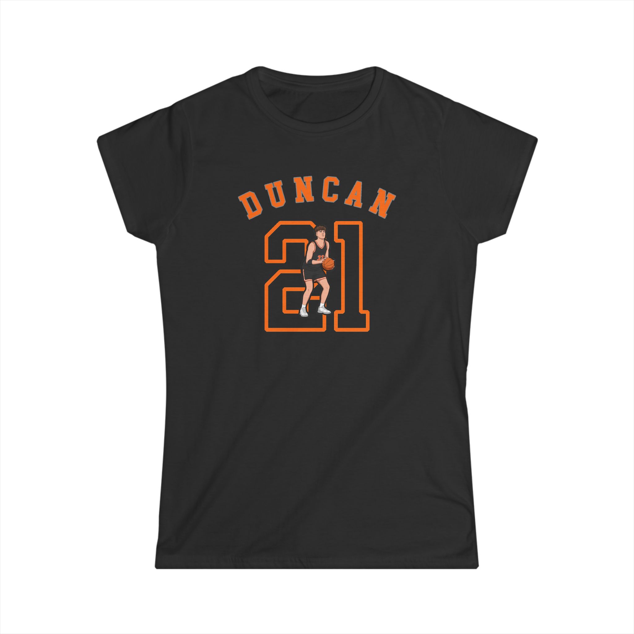Women's Softstyle Tee — character_shirsey_arch in Black