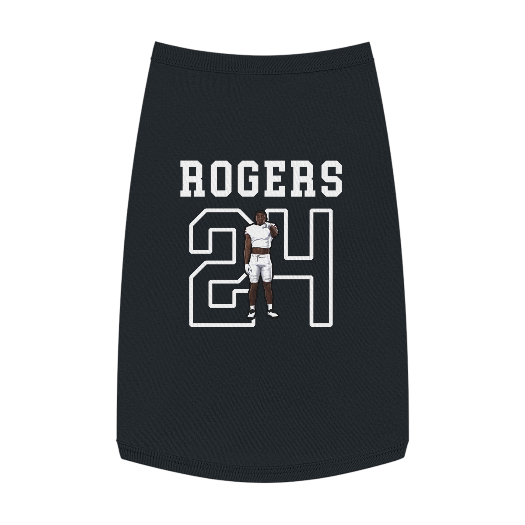 Pet Tank Top — character_shirsey in Black