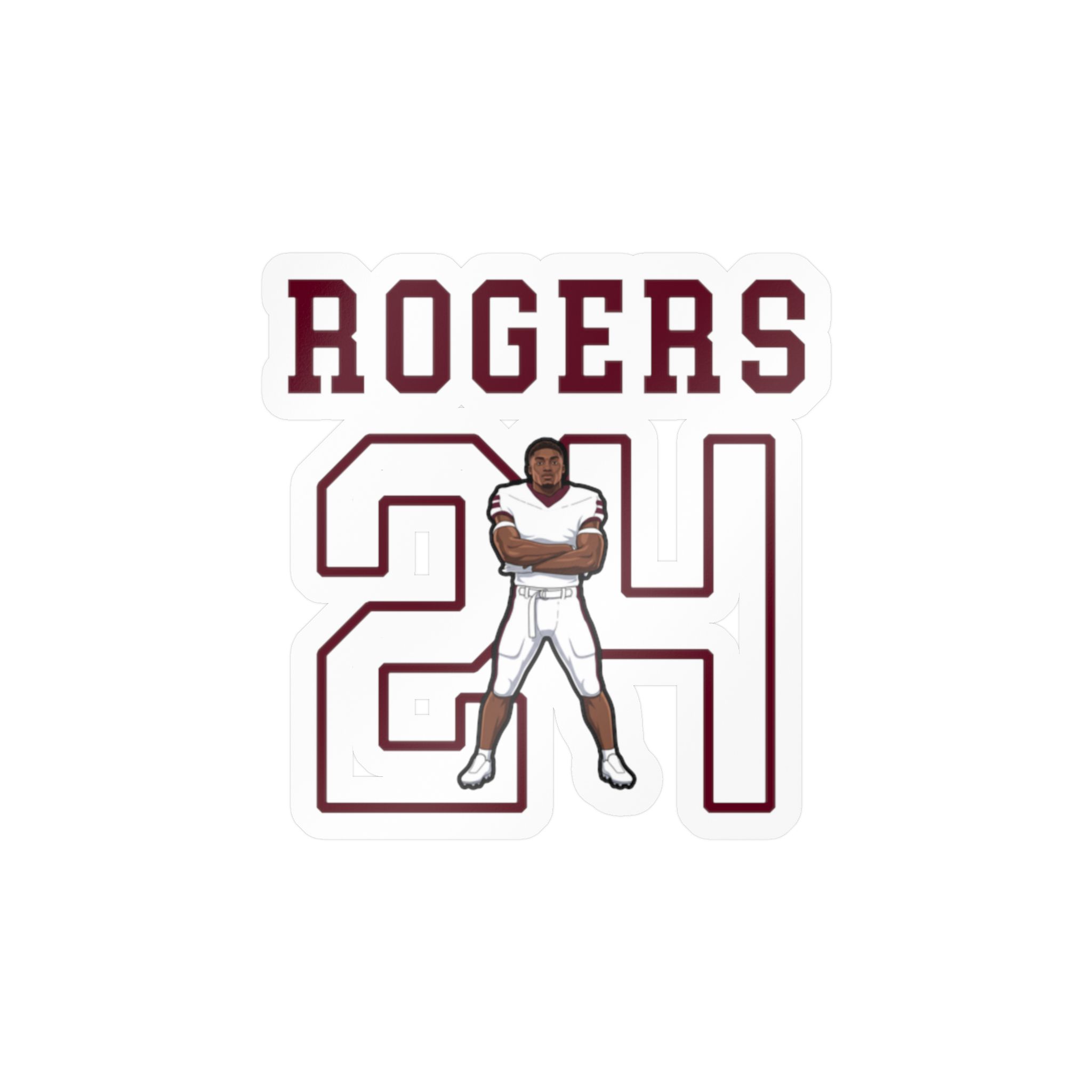 Vinyl Sticker — character_shirsey in Classic