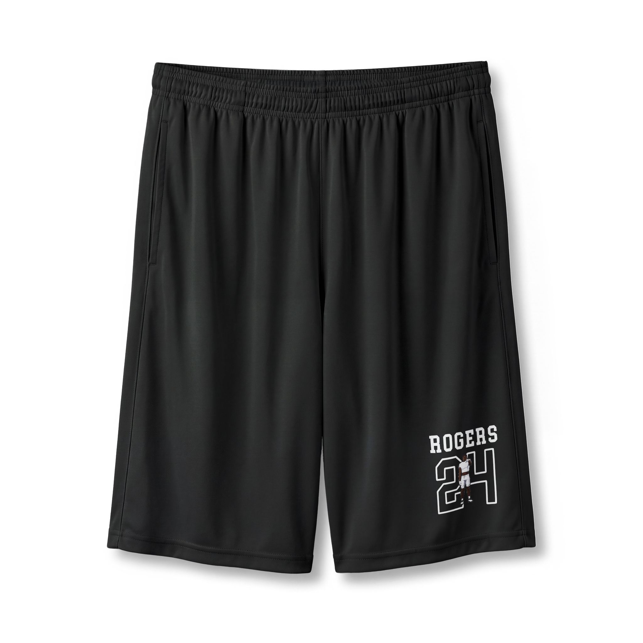 Shorts — character_shirsey in Black
