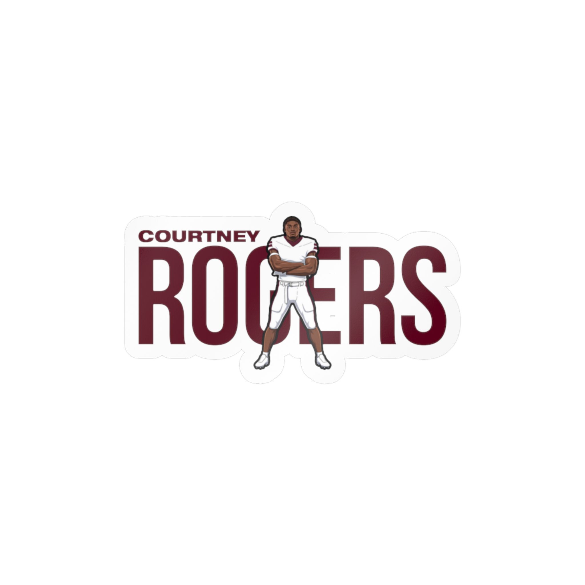 Vinyl Sticker — character_player_name in Classic