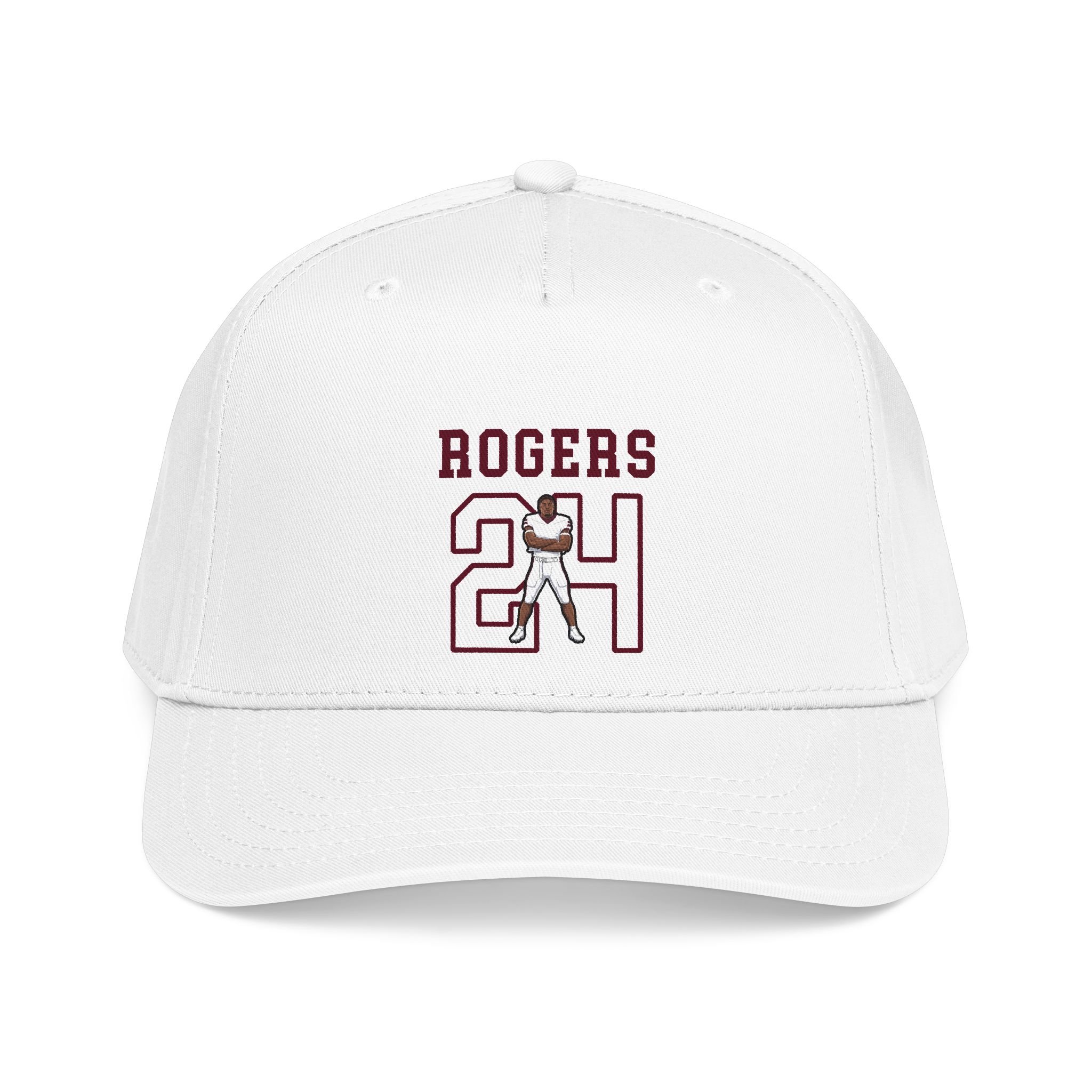 Baseball Cap — character_shirsey in White