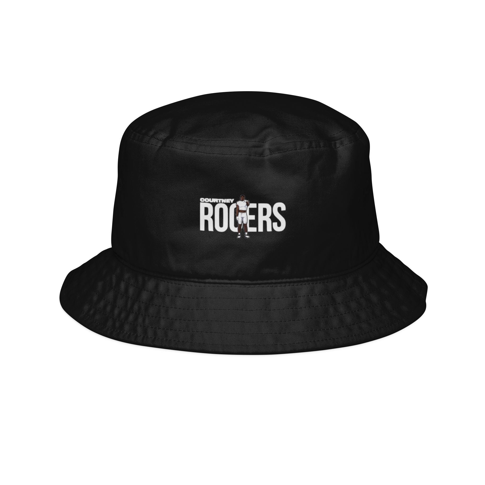 Bucket Hat — character_player_name in Black