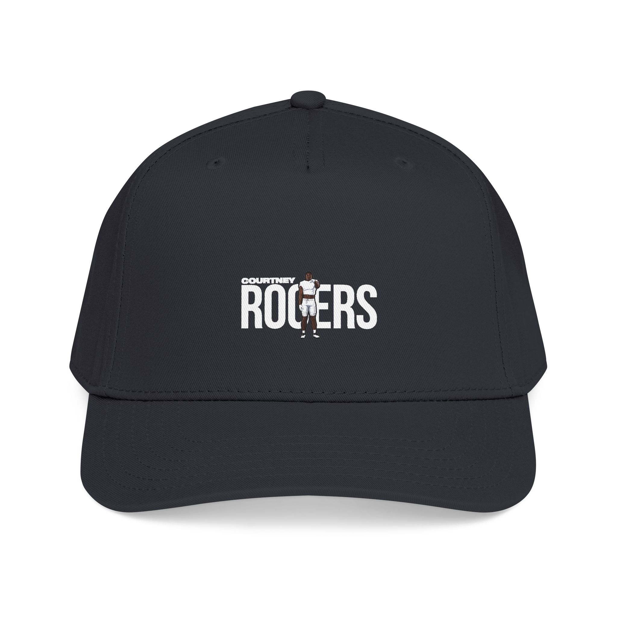 Baseball Cap — character_player_name in Black