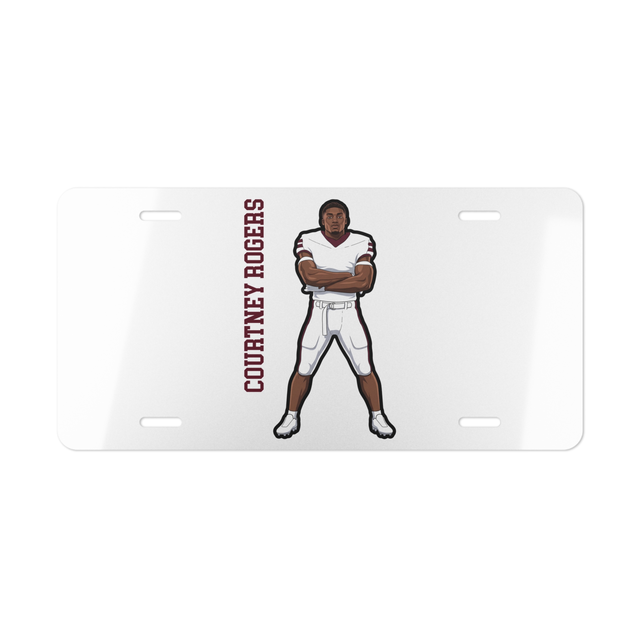 License Plate — character_name_vertical in Classic