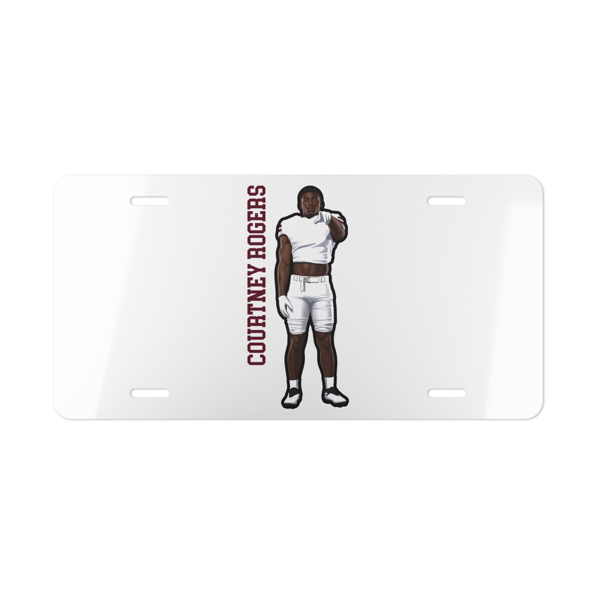 License Plate — character_name_vertical in Classic