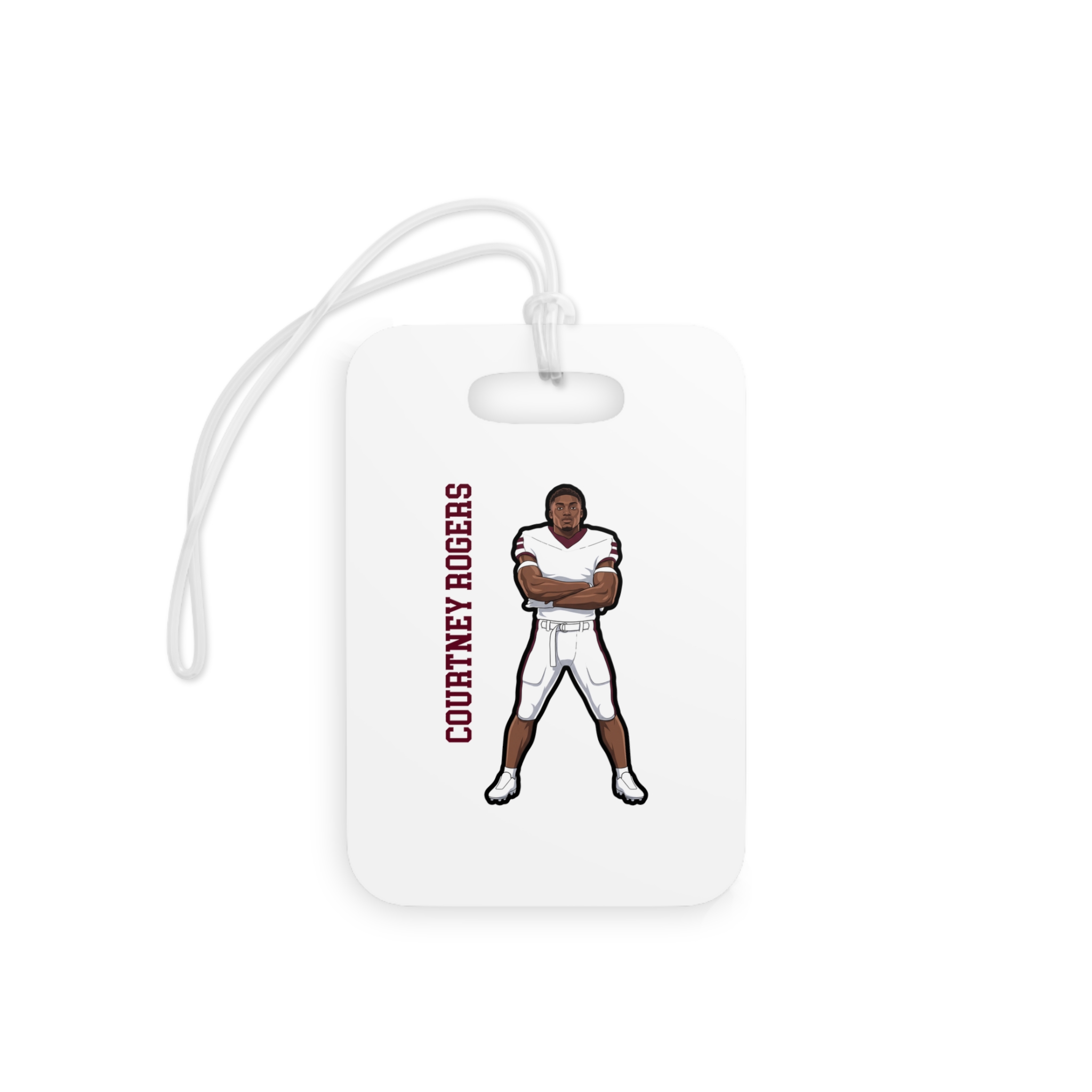 Bag Tag — character_name_vertical in Classic