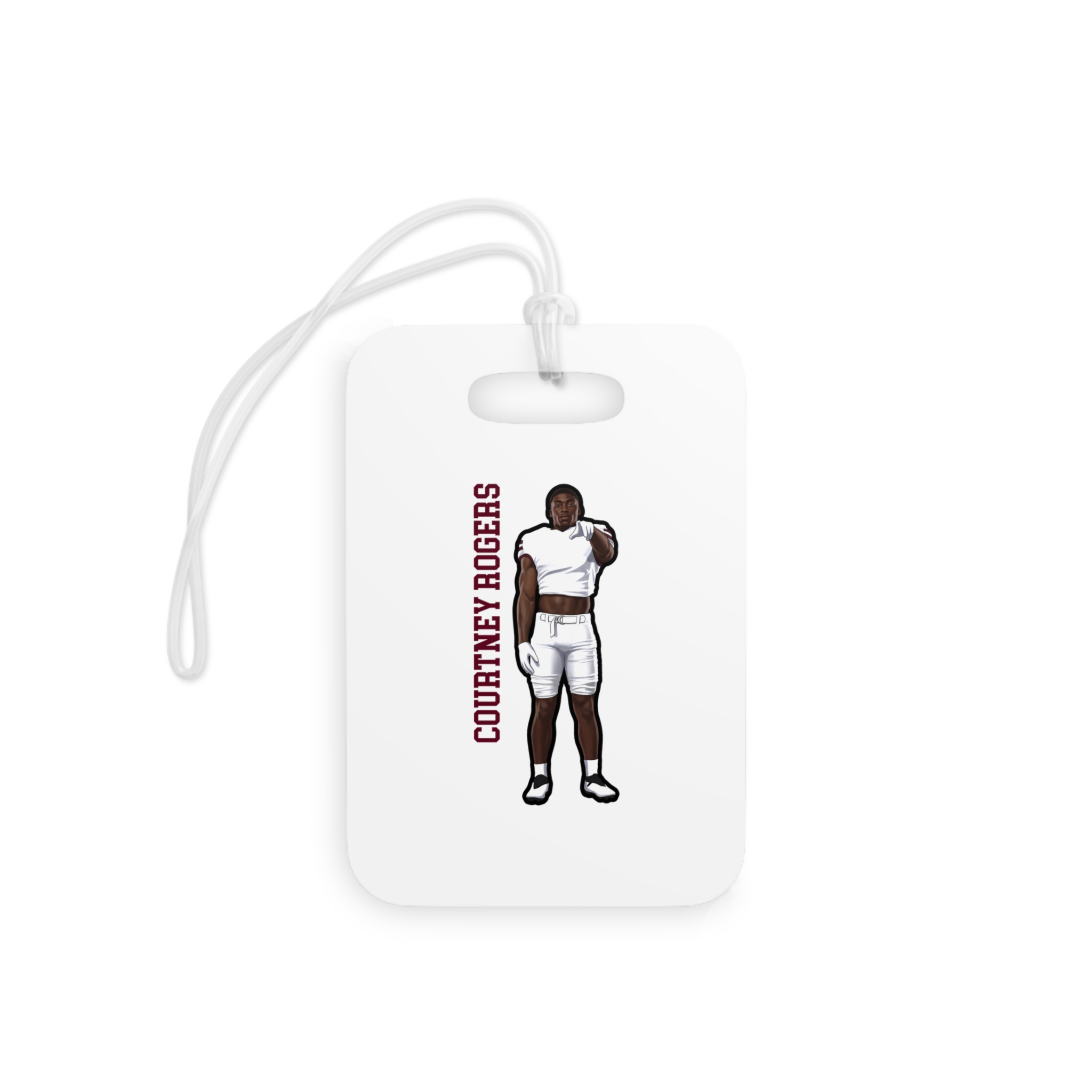 Bag Tag — character_name_vertical in Classic