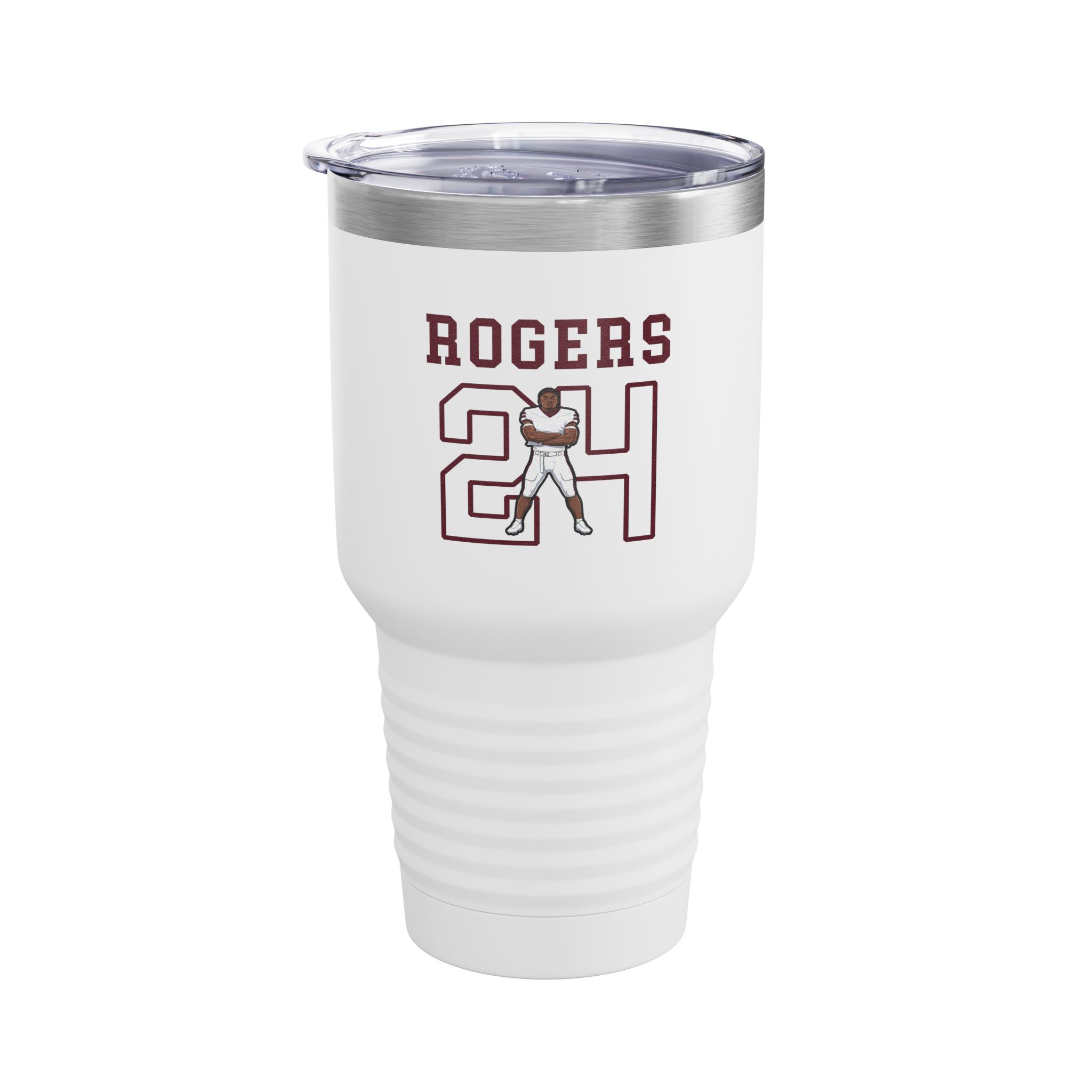 30oz Tumbler — character_shirsey in White