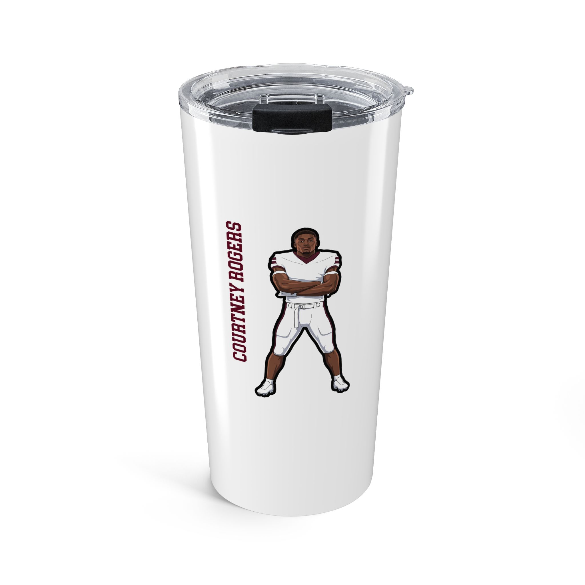 20oz Tumbler — character_name_vertical in Classic