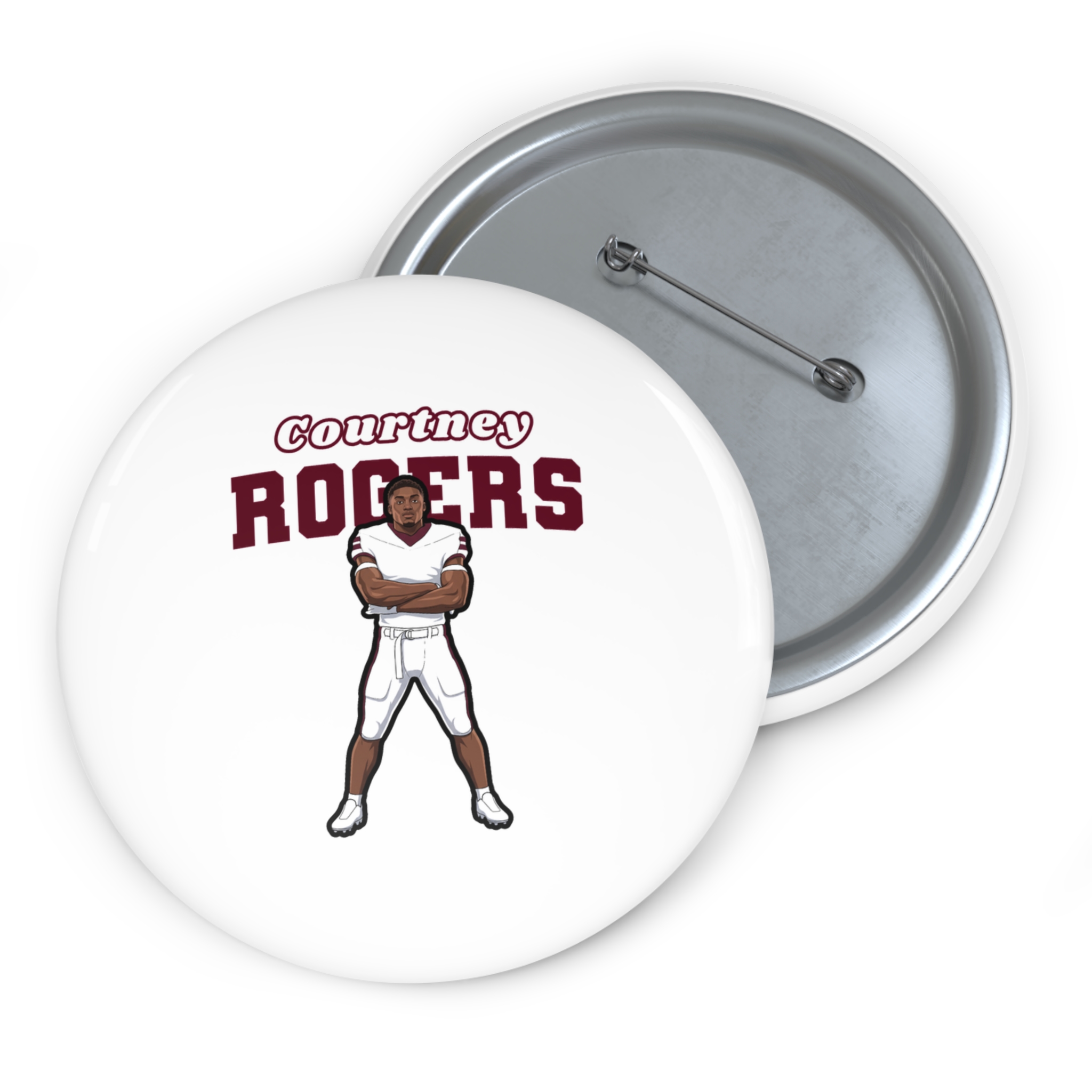 Game Day Pin — character_name_arch in Classic