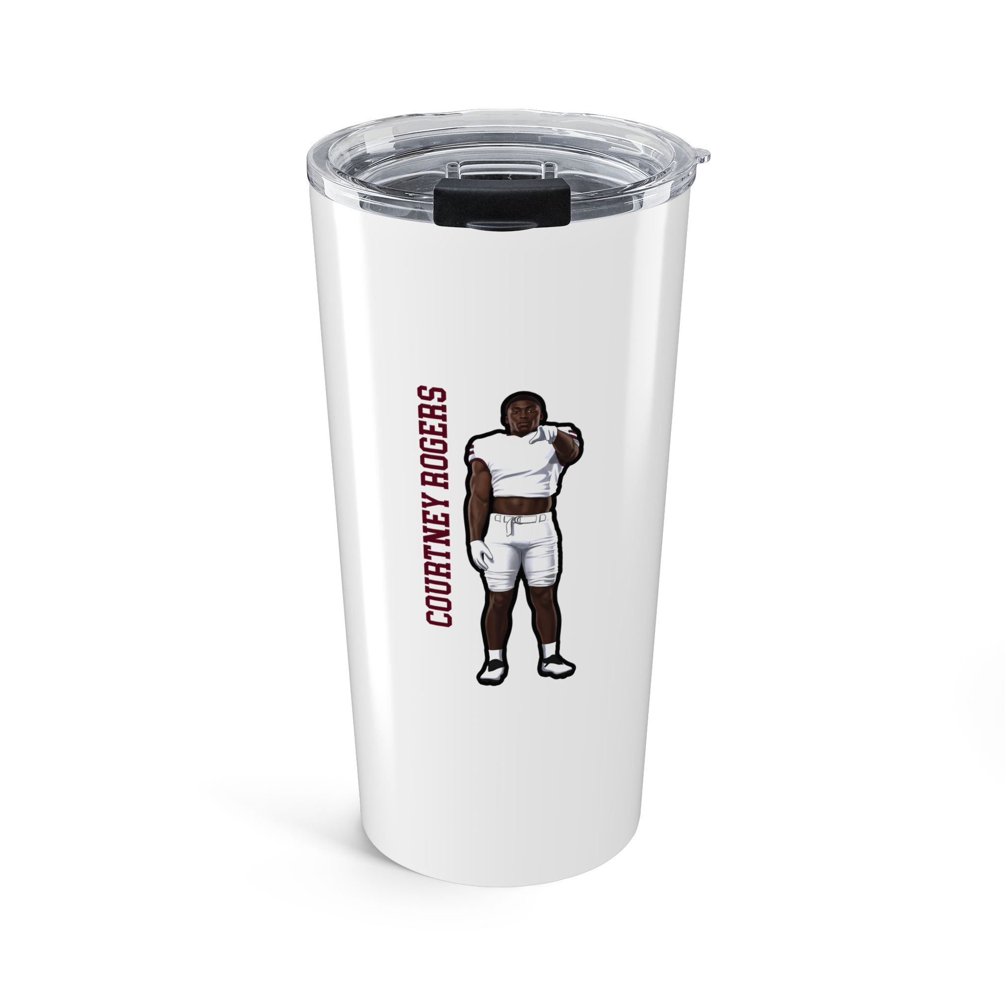 20oz Tumbler — character_name_vertical in Classic
