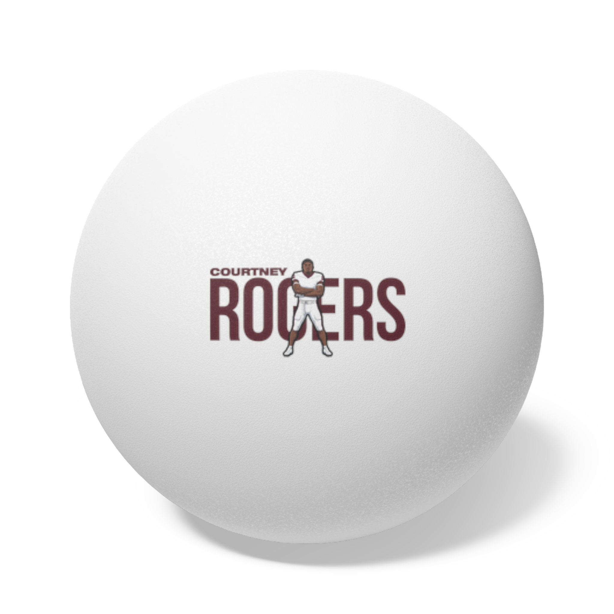 Ping Pong Balls, 6 pcs — character_player_name in White