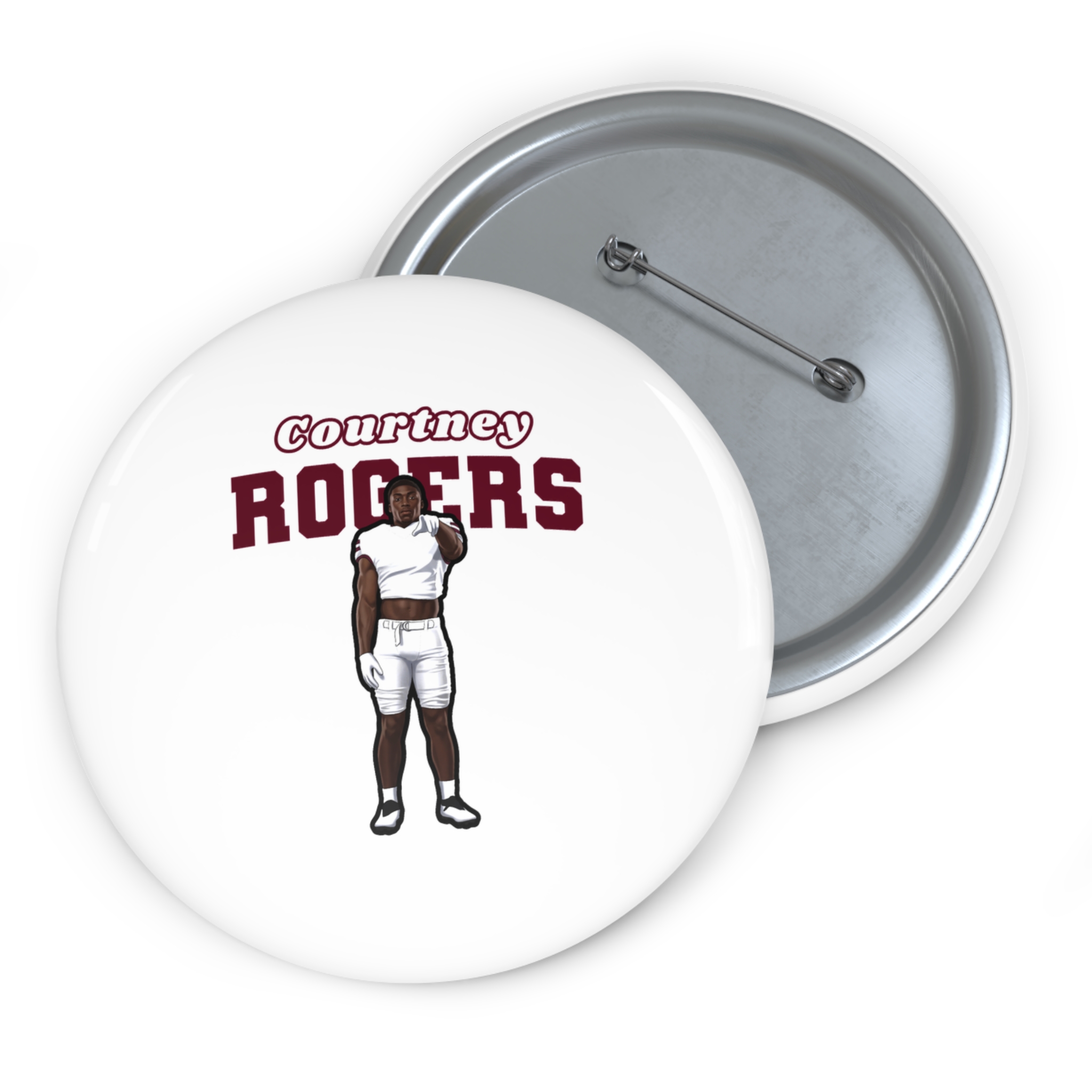 Game Day Pin — character_name_arch in Classic