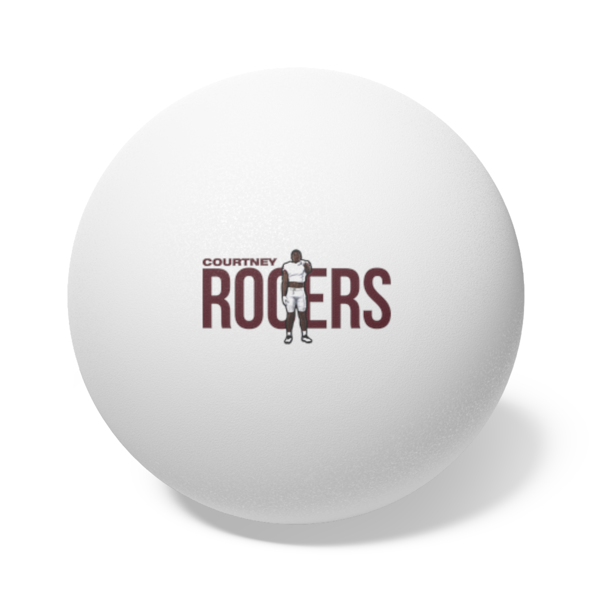 Ping Pong Balls, 6 pcs — character_player_name in White