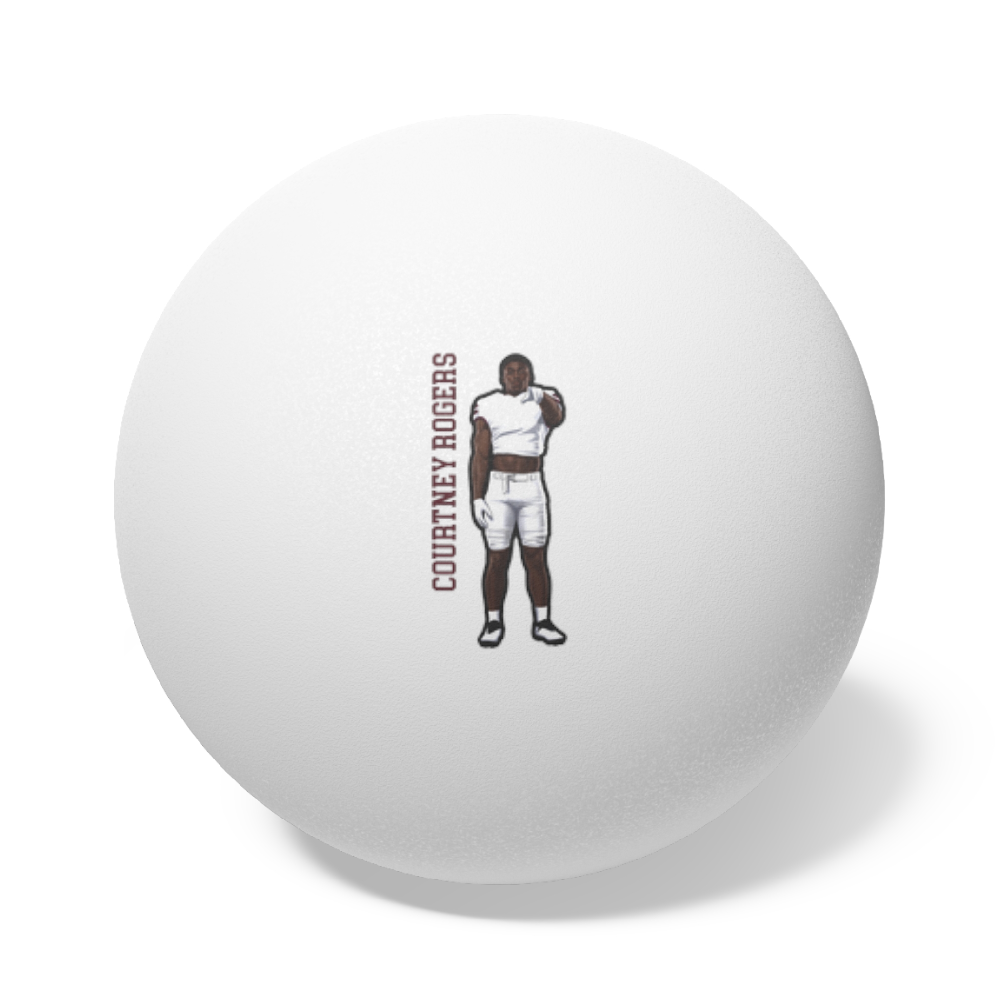 Ping Pong Balls, 6 pcs — character_name_vertical in White