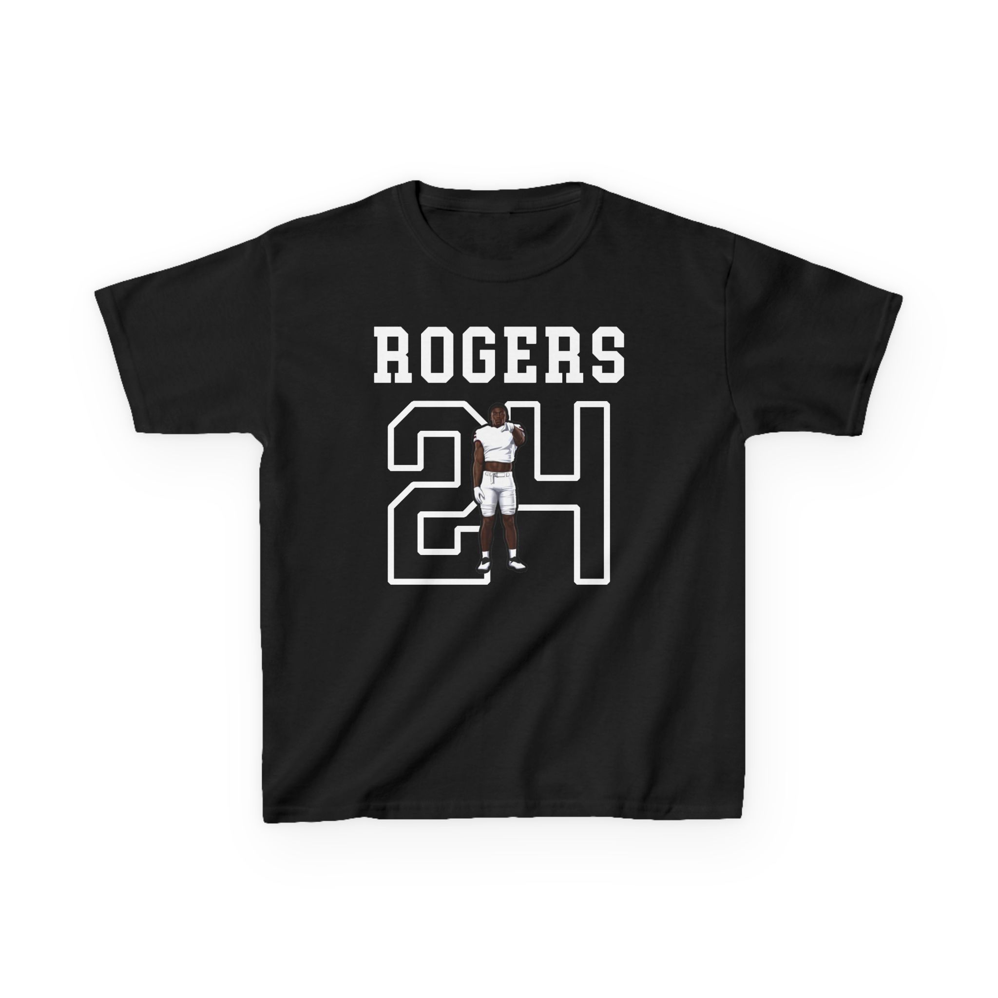 Youth Tee — character_shirsey in Black