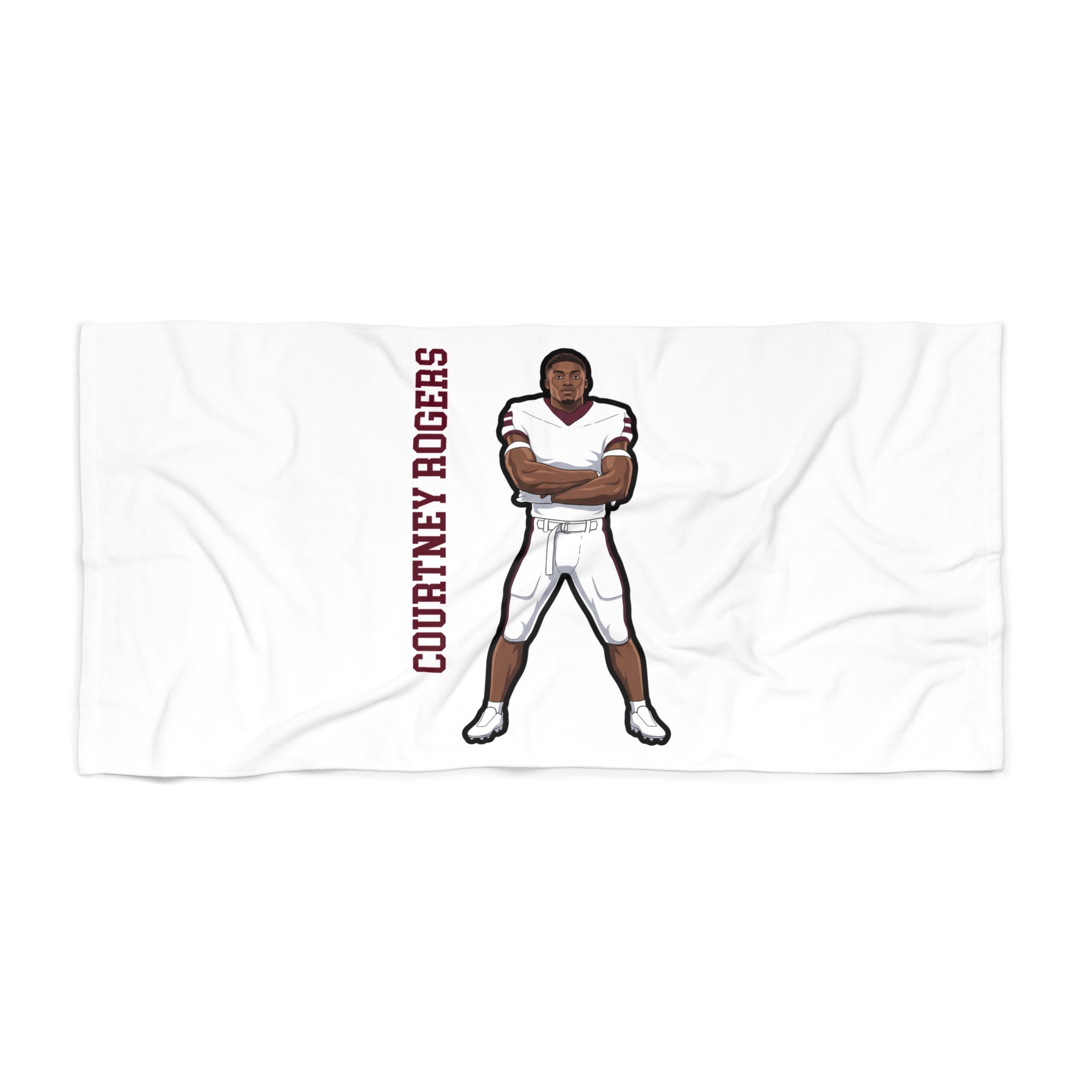 Beach Towel — character_name_vertical in Classic