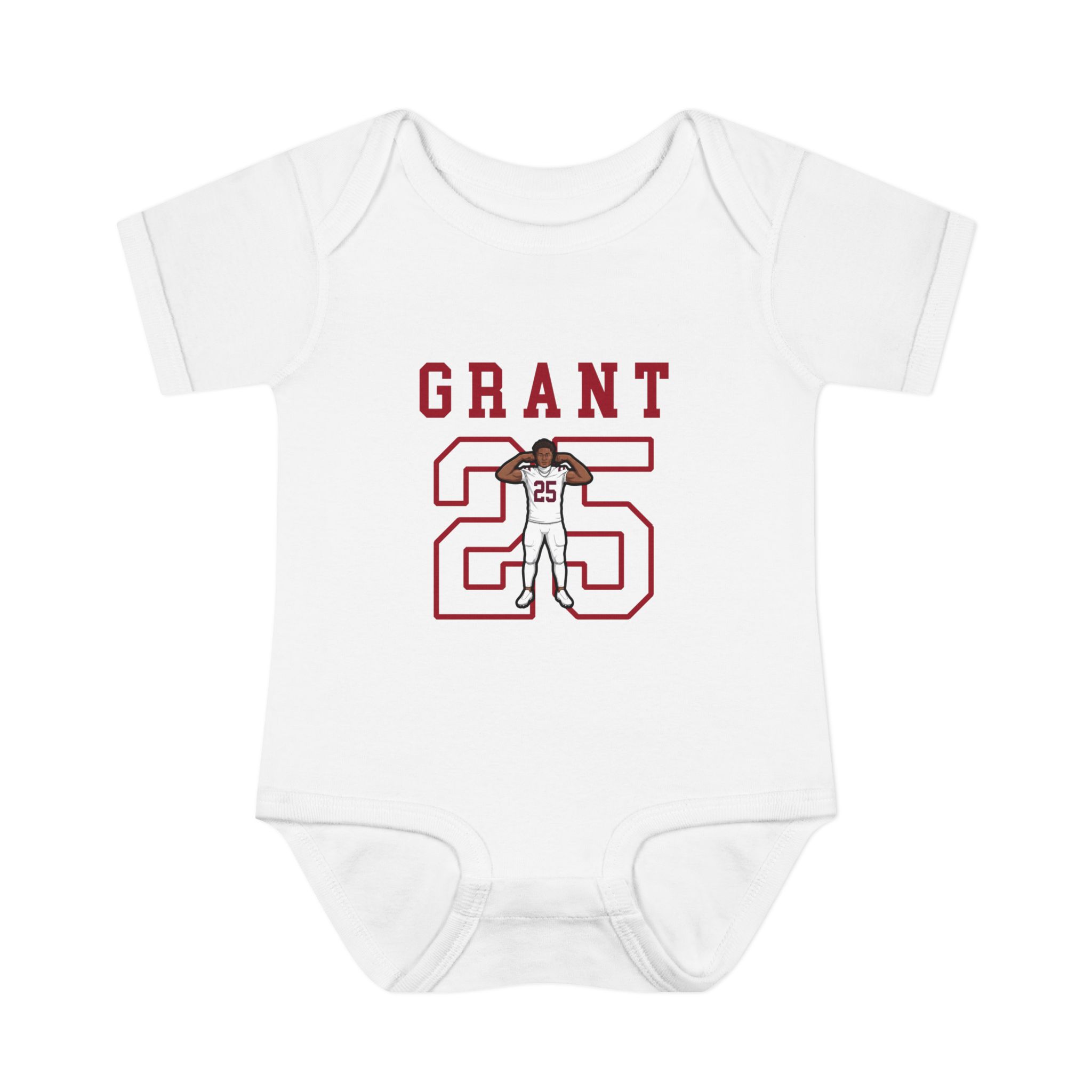 Baby Onesie — character_shirsey in White