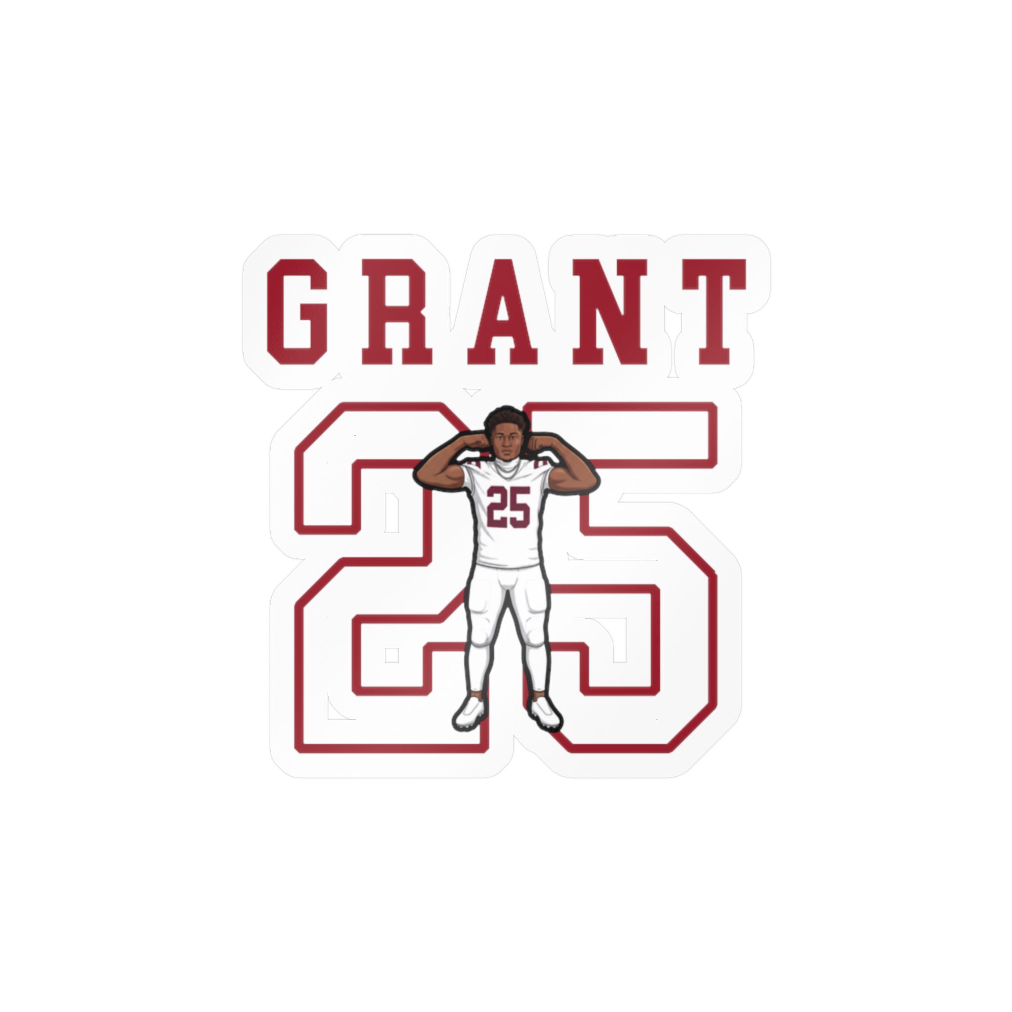 Vinyl Sticker — character_shirsey in Classic