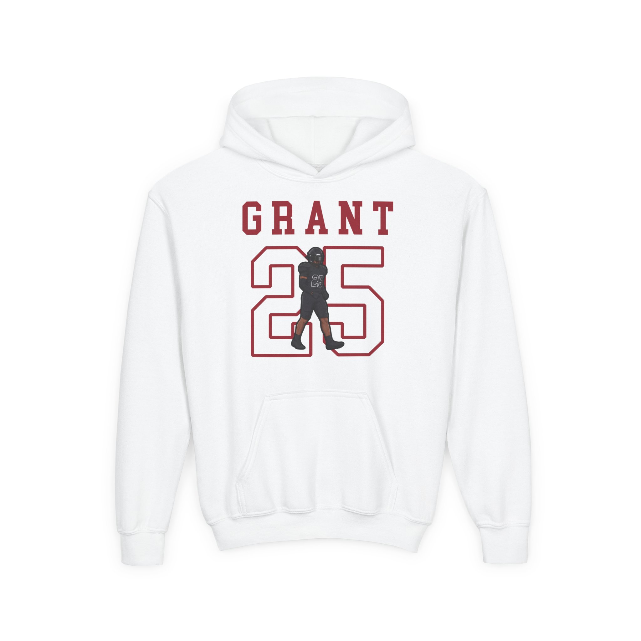 Youth Hoodie — character_shirsey in White