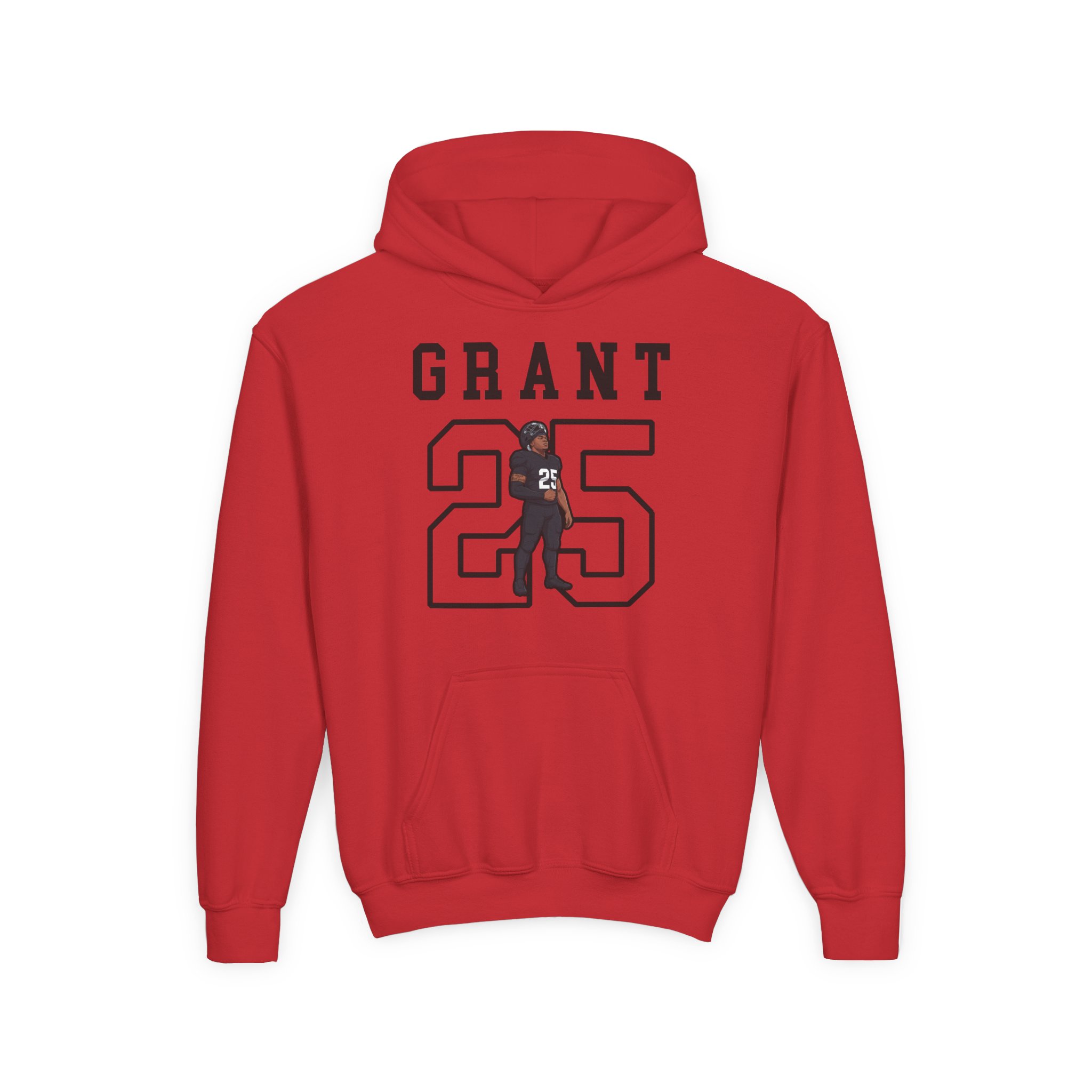 Youth Hoodie — character_shirsey in Red
