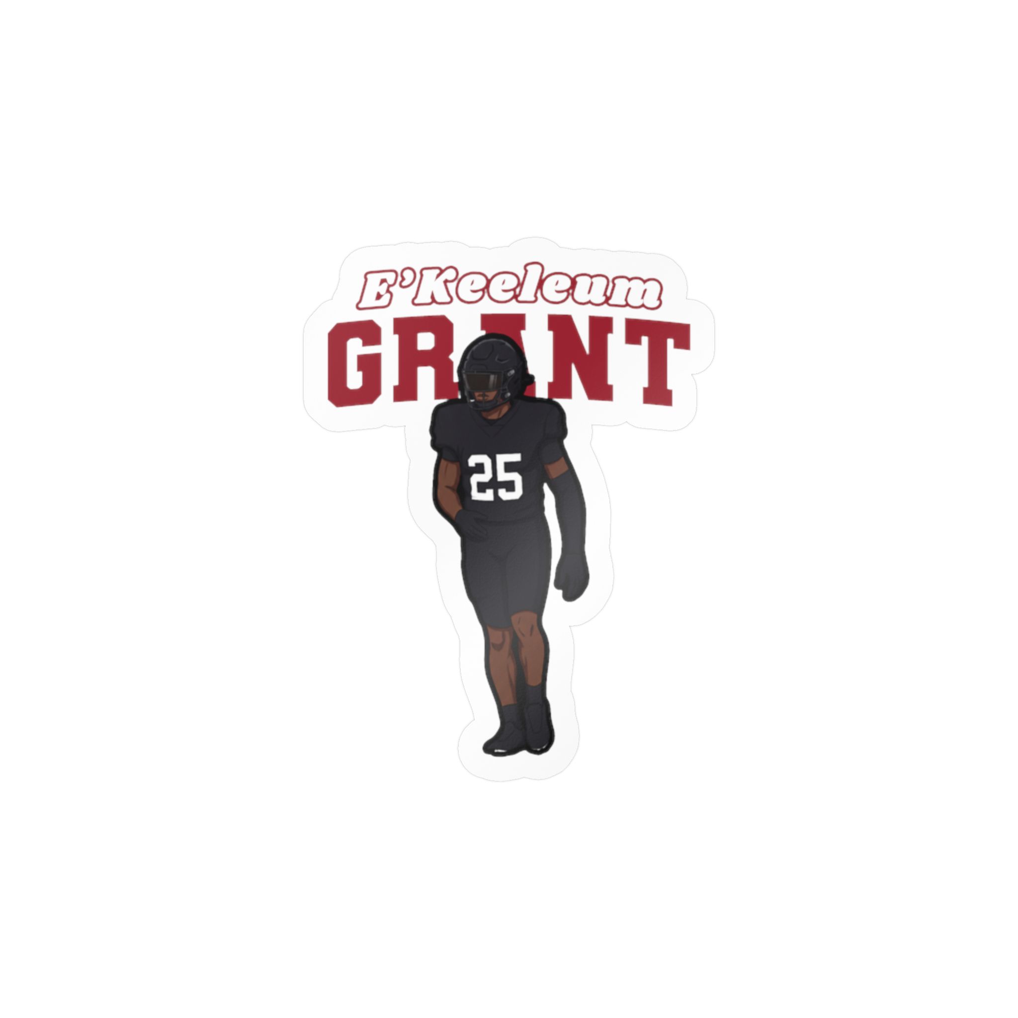 Vinyl Sticker — character_name_arch in Classic