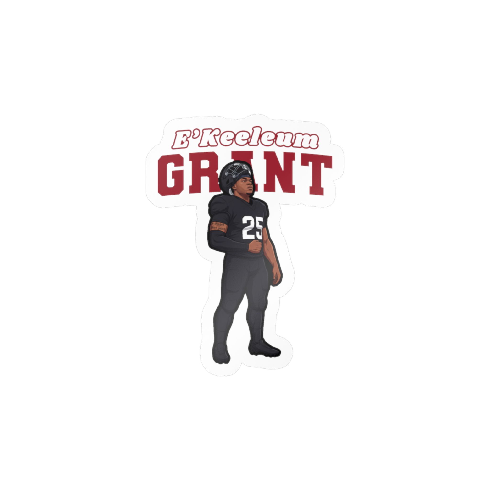 Vinyl Sticker — character_name_arch in Classic