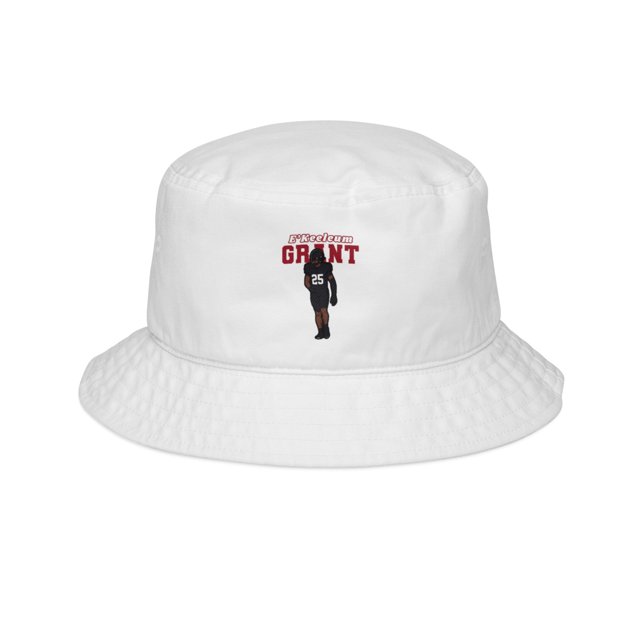 Bucket Hat — character_name_arch in White