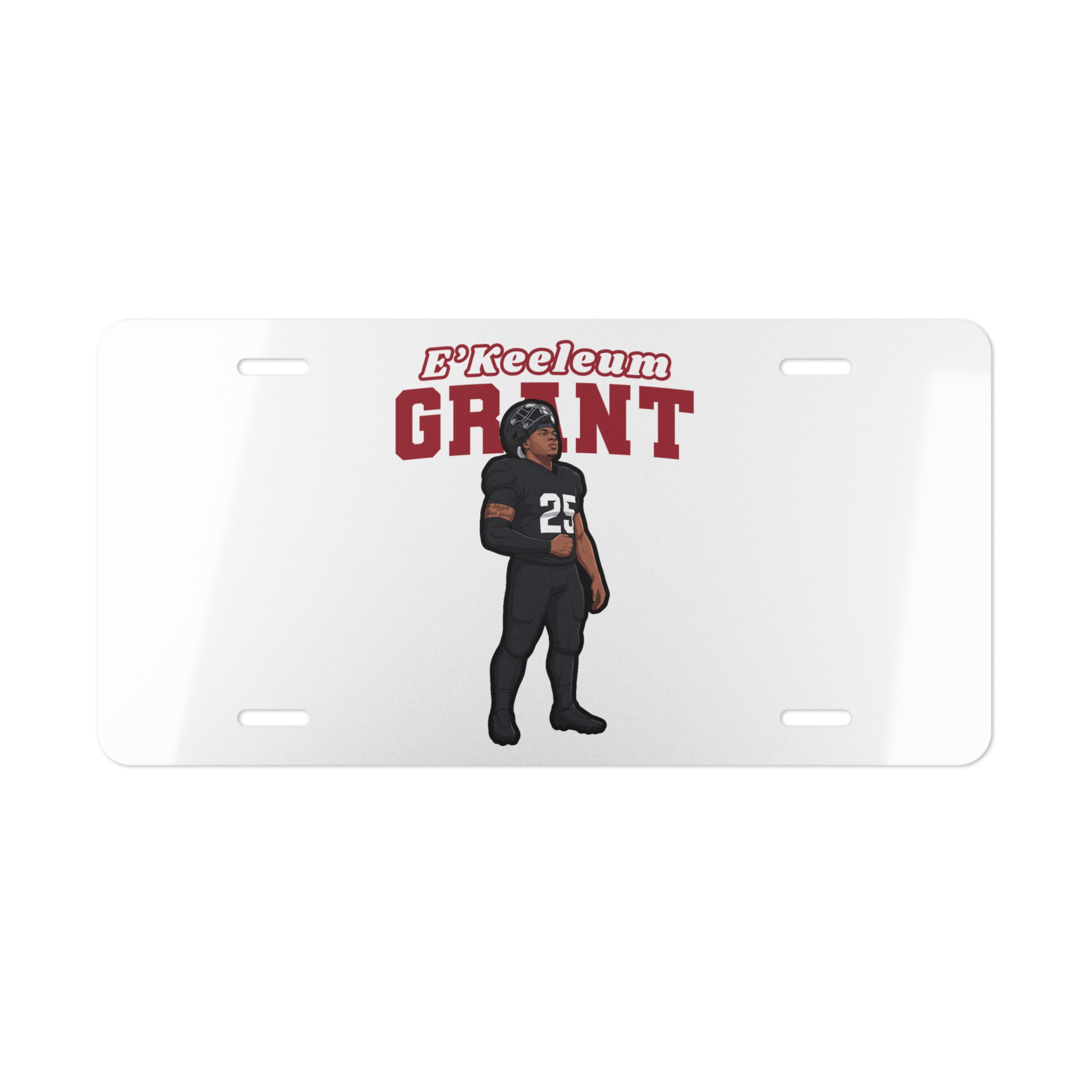 License Plate — character_name_arch in Classic
