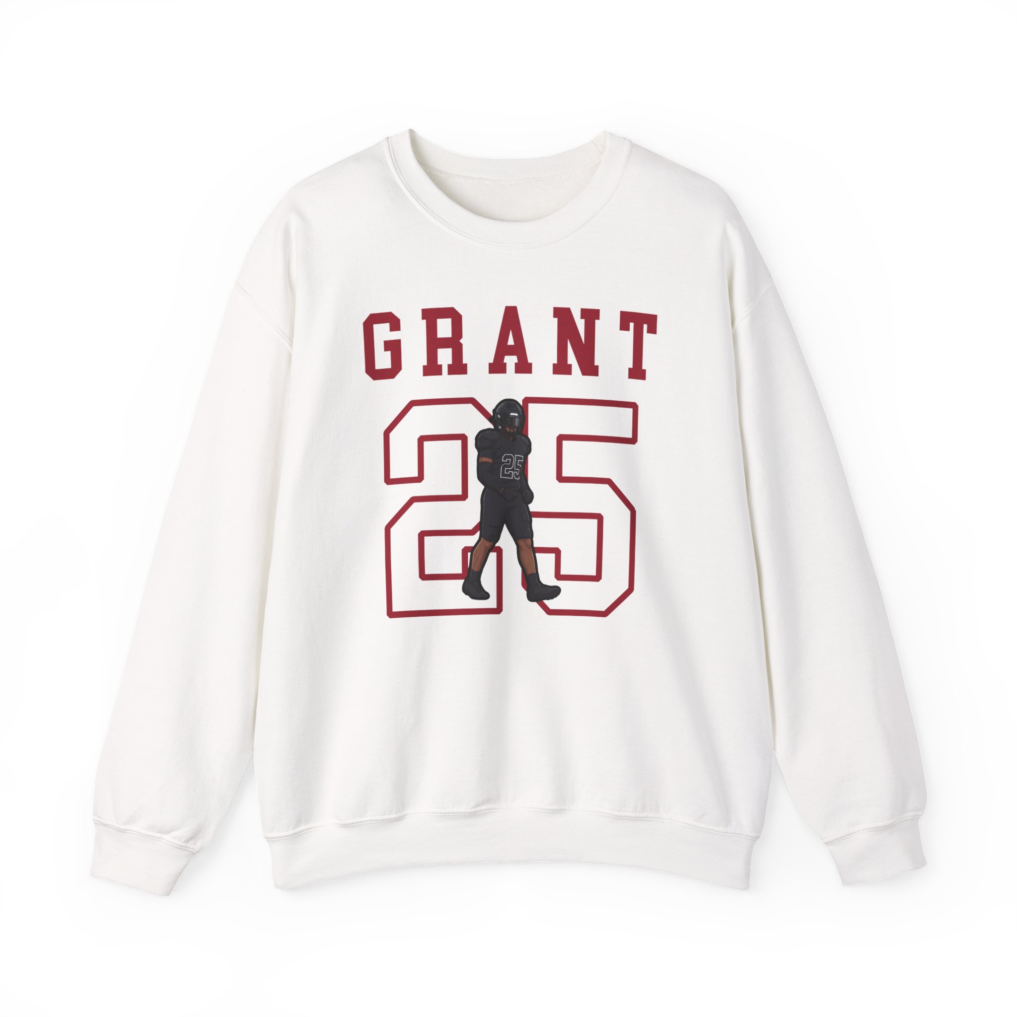 Crewneck Sweatshirt — character_shirsey in White