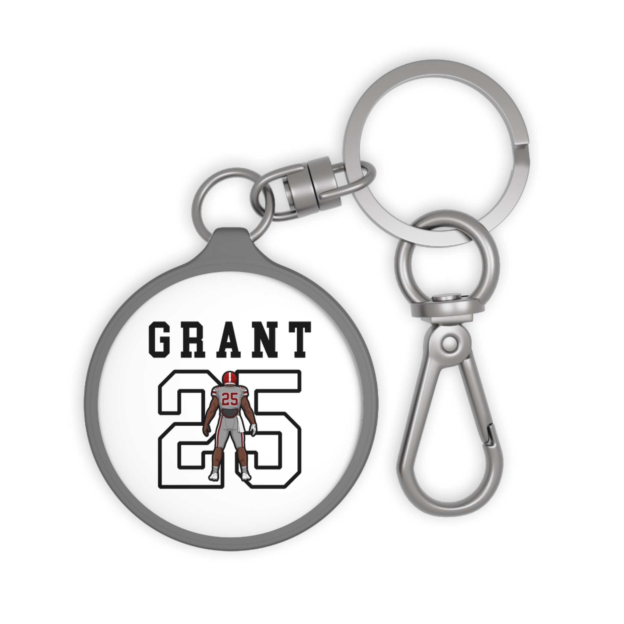 Keychain — character_shirsey in Grey