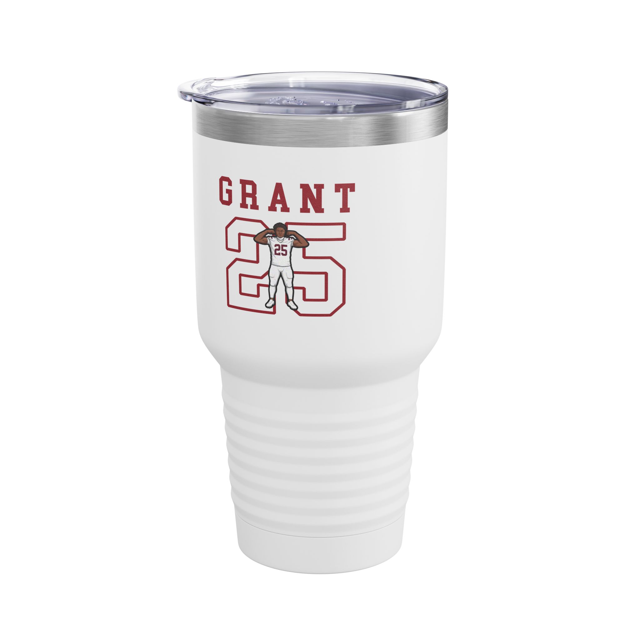 30oz Tumbler — character_shirsey in White