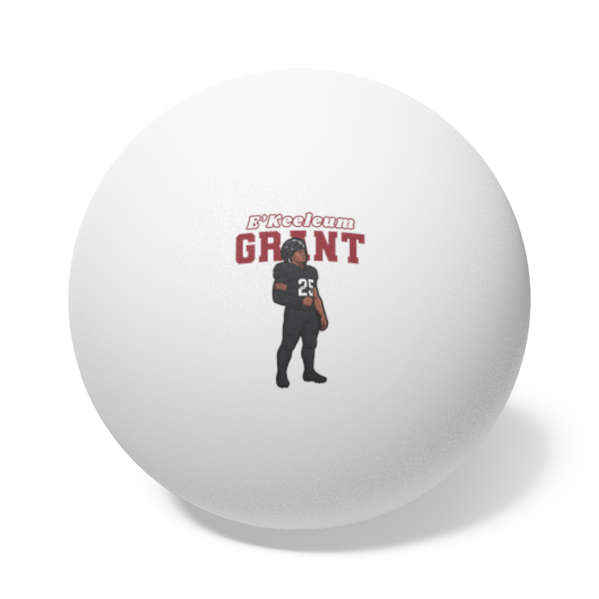 Ping Pong Balls, 6 pcs — character_name_arch in White