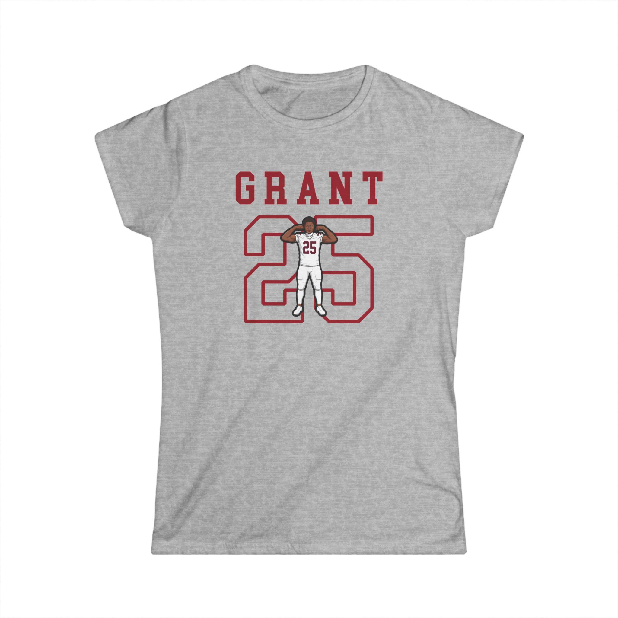 Women's Softstyle Tee — character_shirsey in Grey
