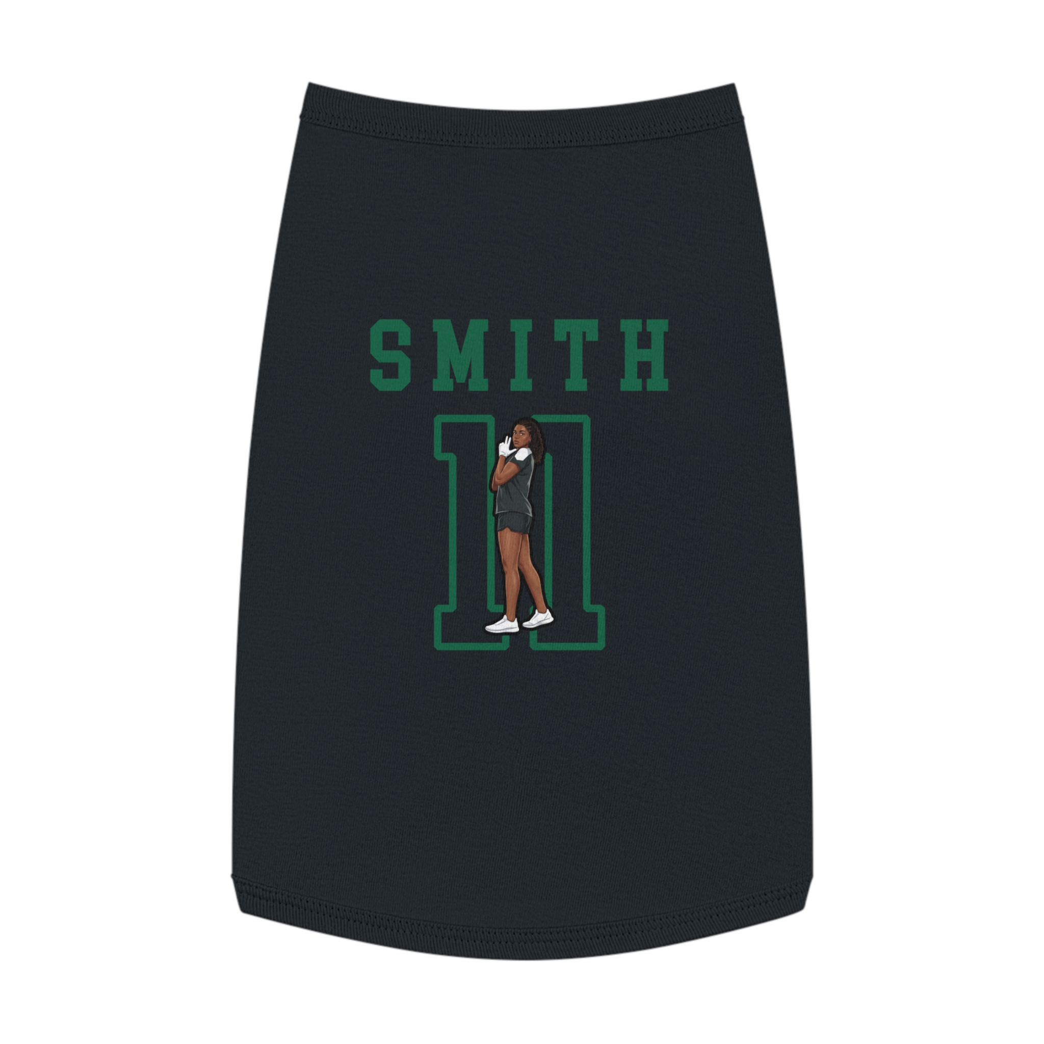 Pet Tank Top — character_shirsey in Black