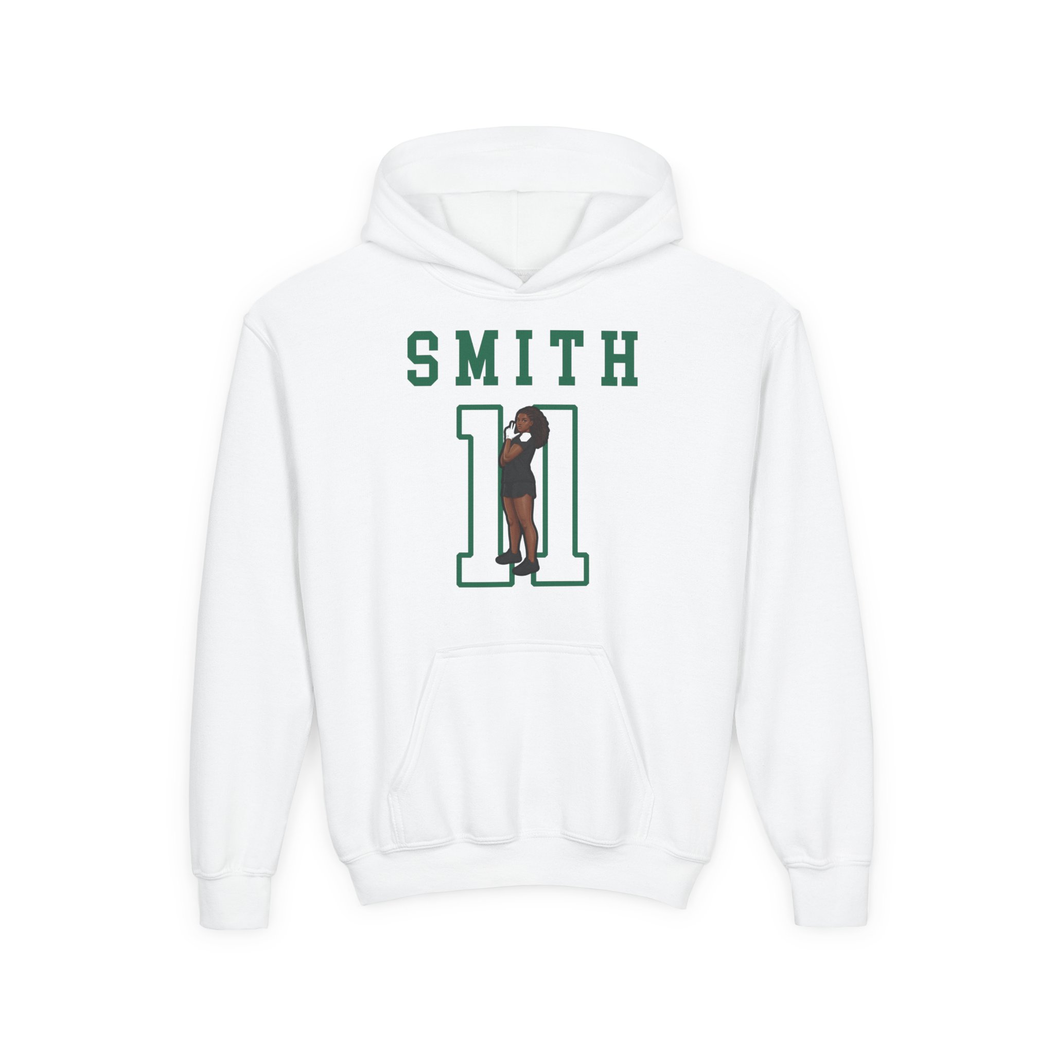 Youth Hoodie — character_shirsey in White