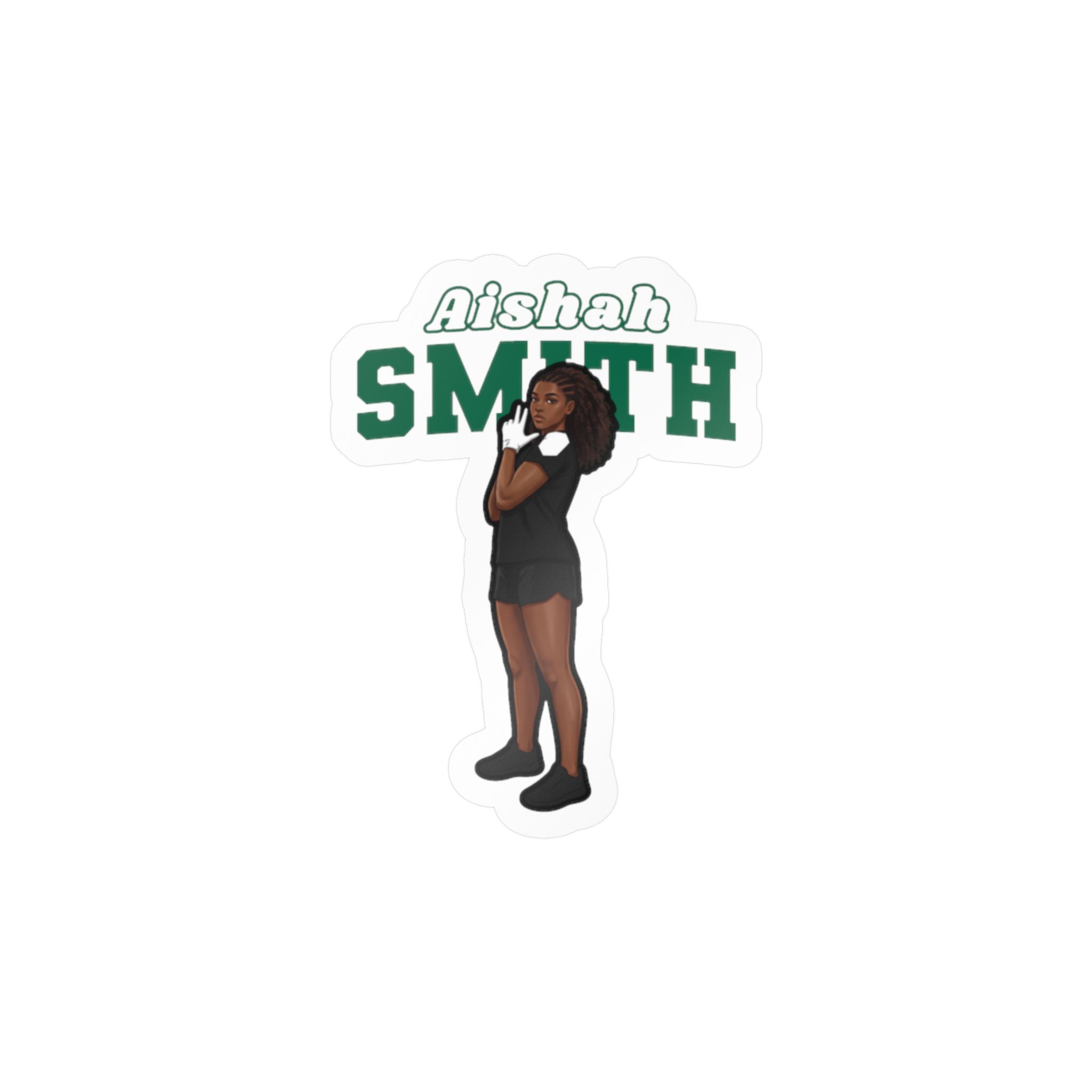 Vinyl Sticker — character_name_arch in Classic