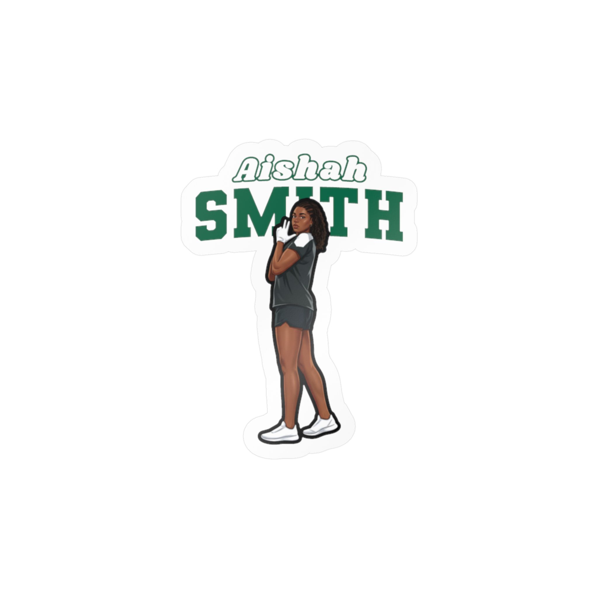 Vinyl Sticker — character_name_arch in Classic