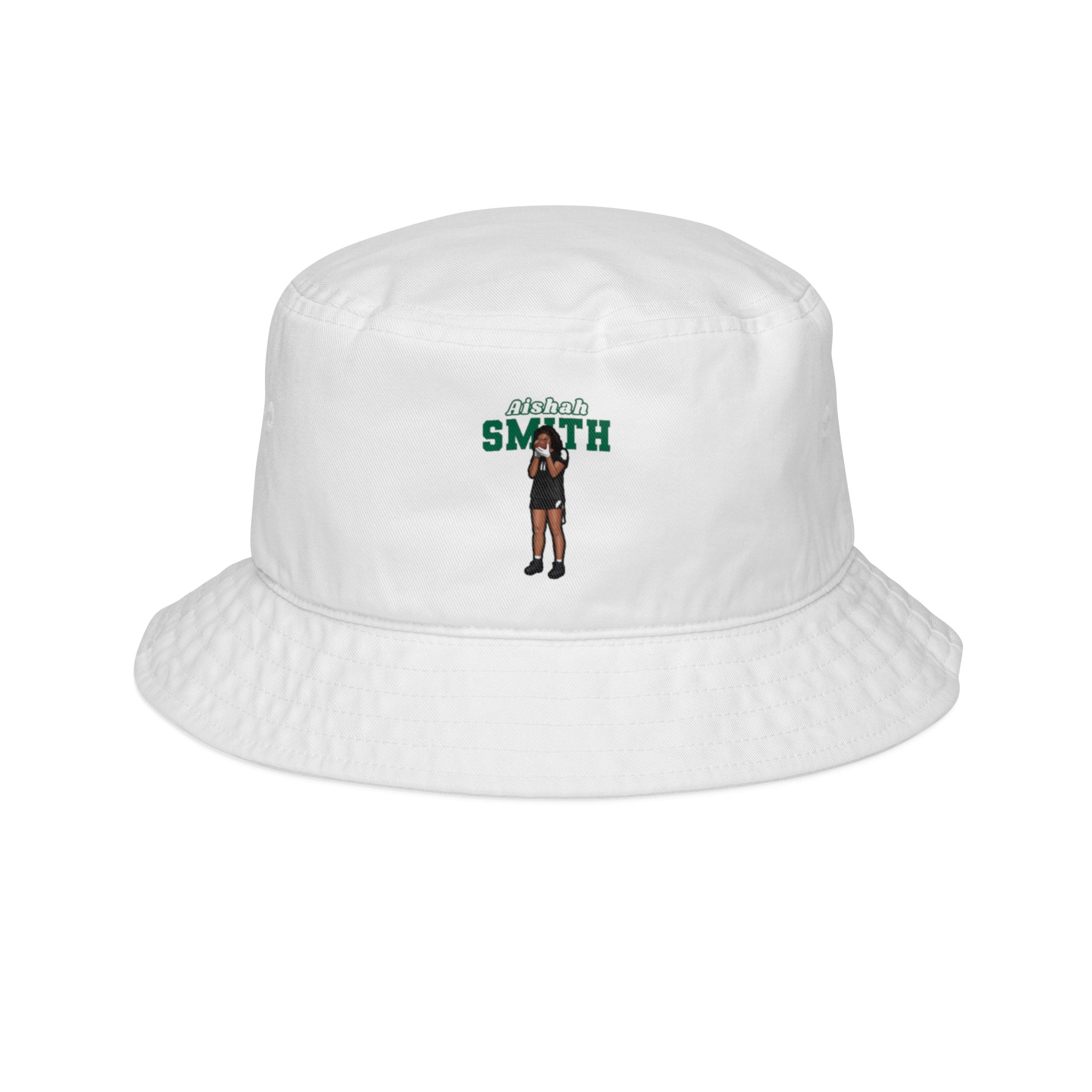 Bucket Hat — character_name_arch in White