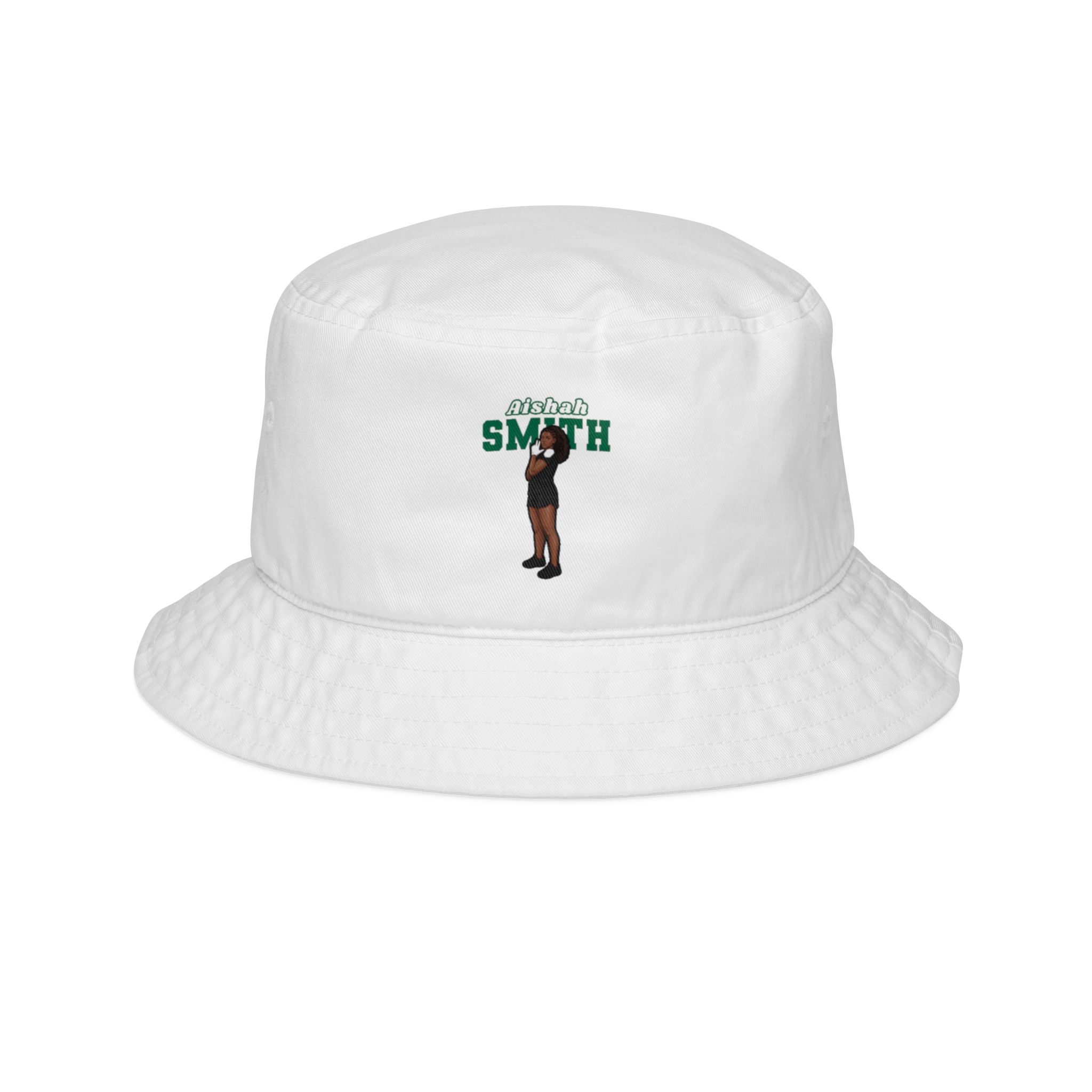 Bucket Hat — character_name_arch in White