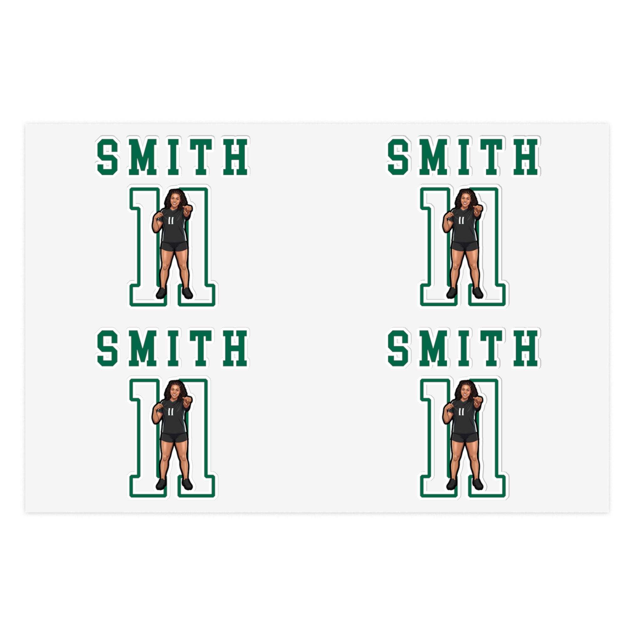Sticker Sheet — character_shirsey in Classic