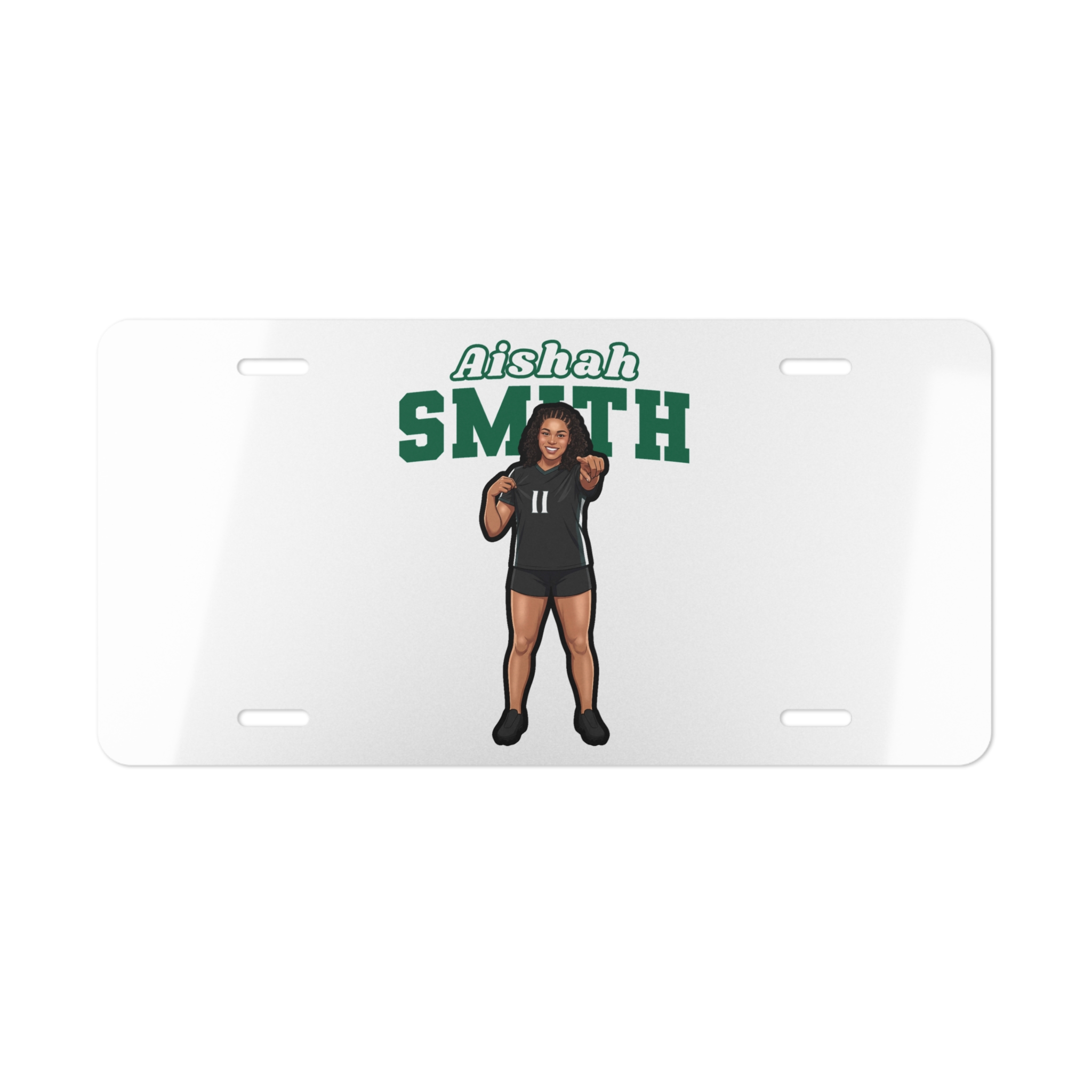License Plate — character_name_arch in Classic