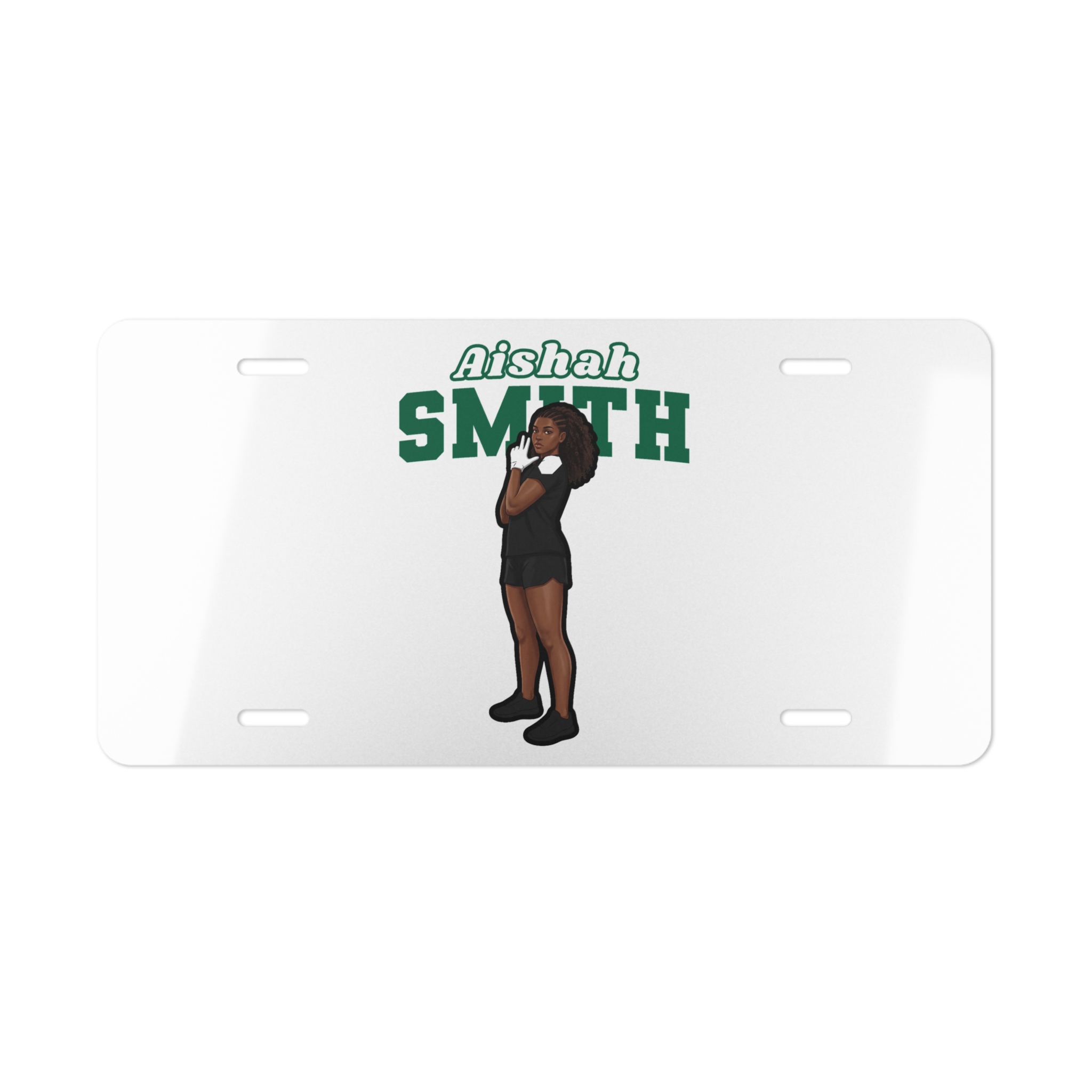 License Plate — character_name_arch in Classic
