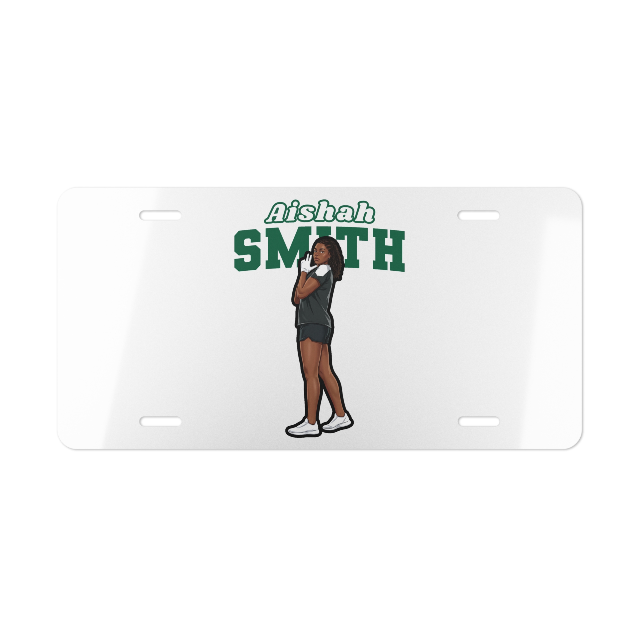 License Plate — character_name_arch in Classic